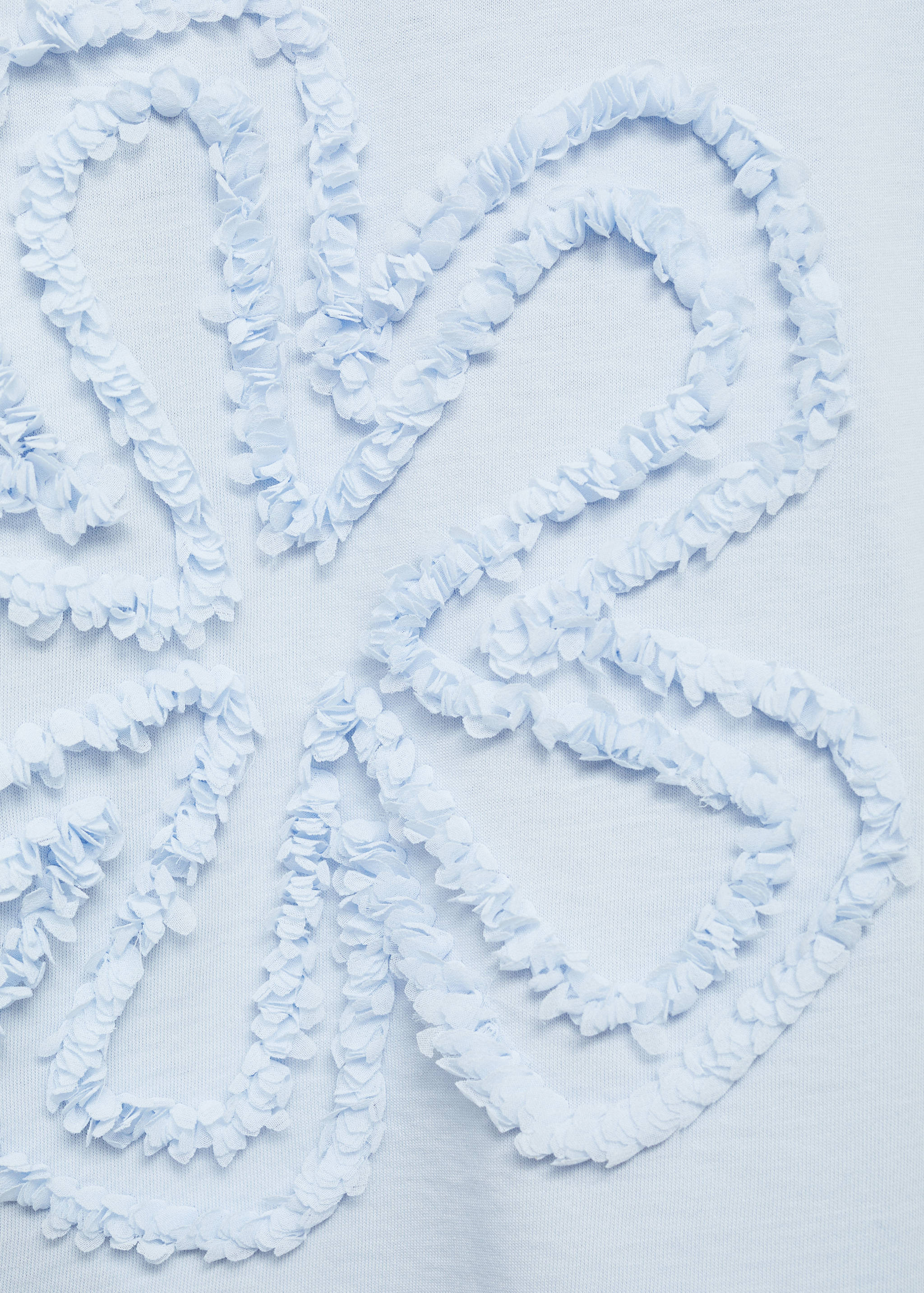 Embroidered detail T-shirt - Details of the article 8