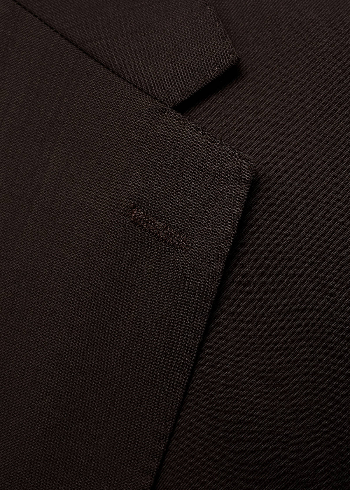 Venice 100% virgin wool suit jacket — Brown