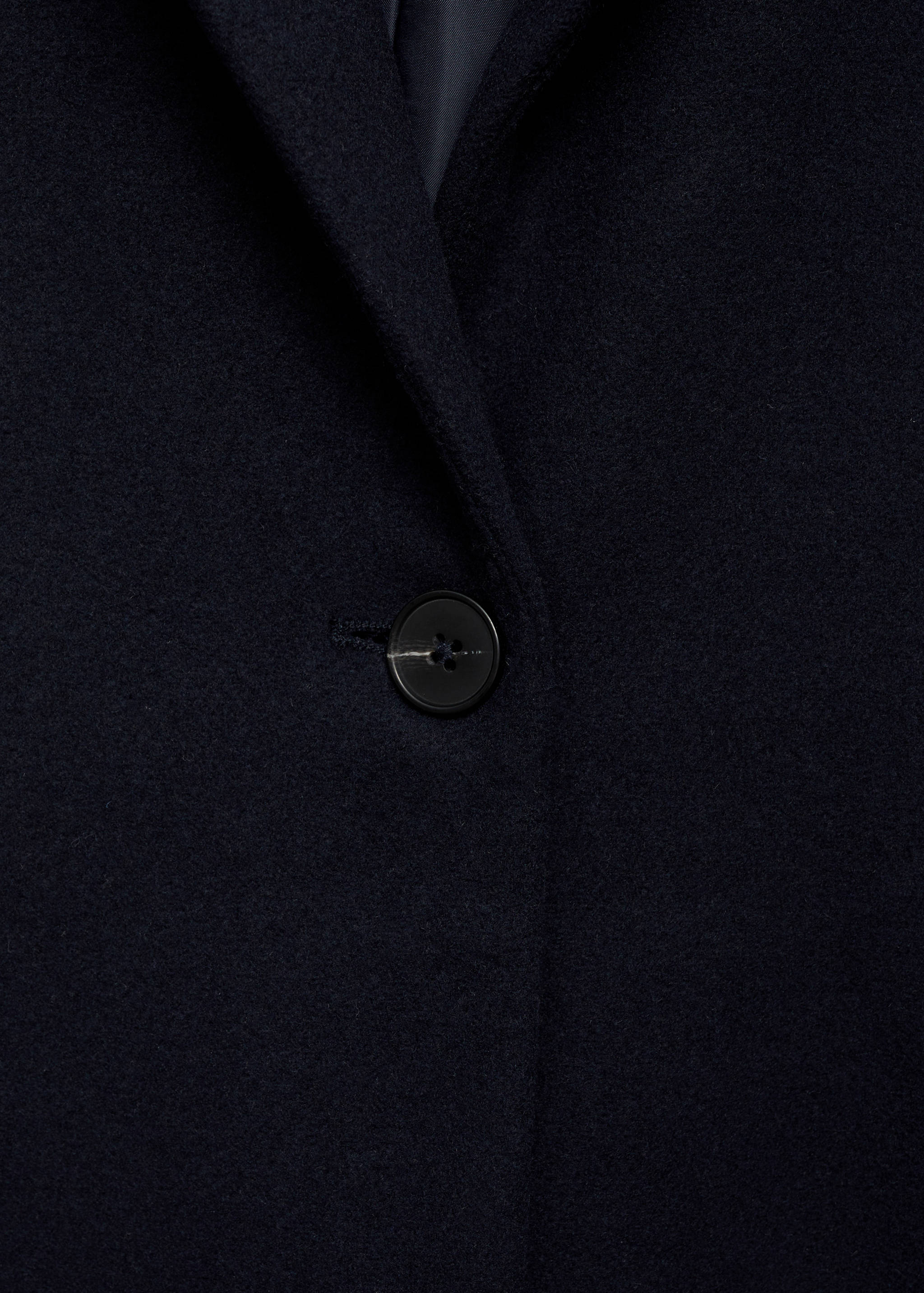 Cloth coat with pockets - Details of the article 8