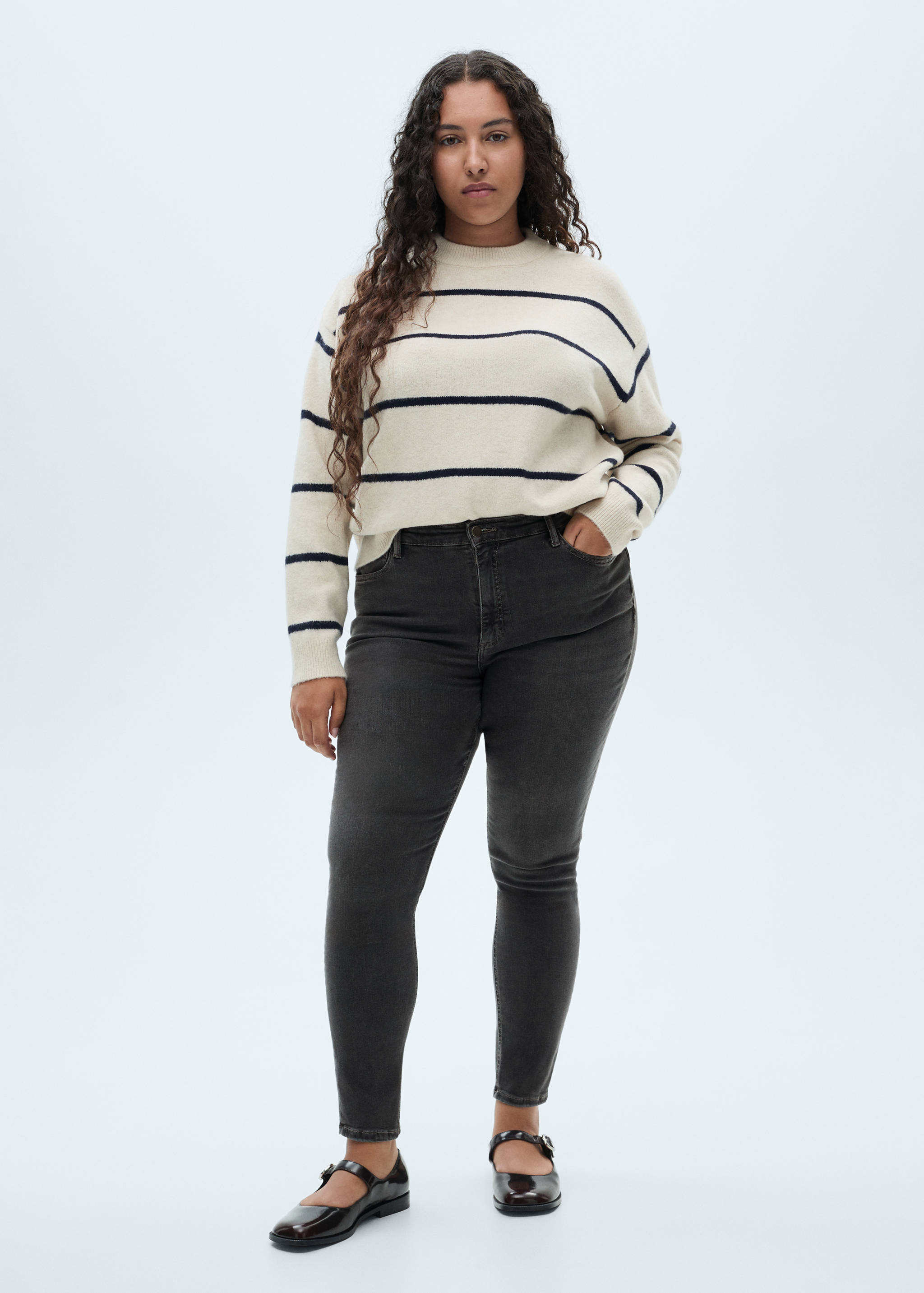 Jeans skinny tiro medio - Detalle del artículo 3