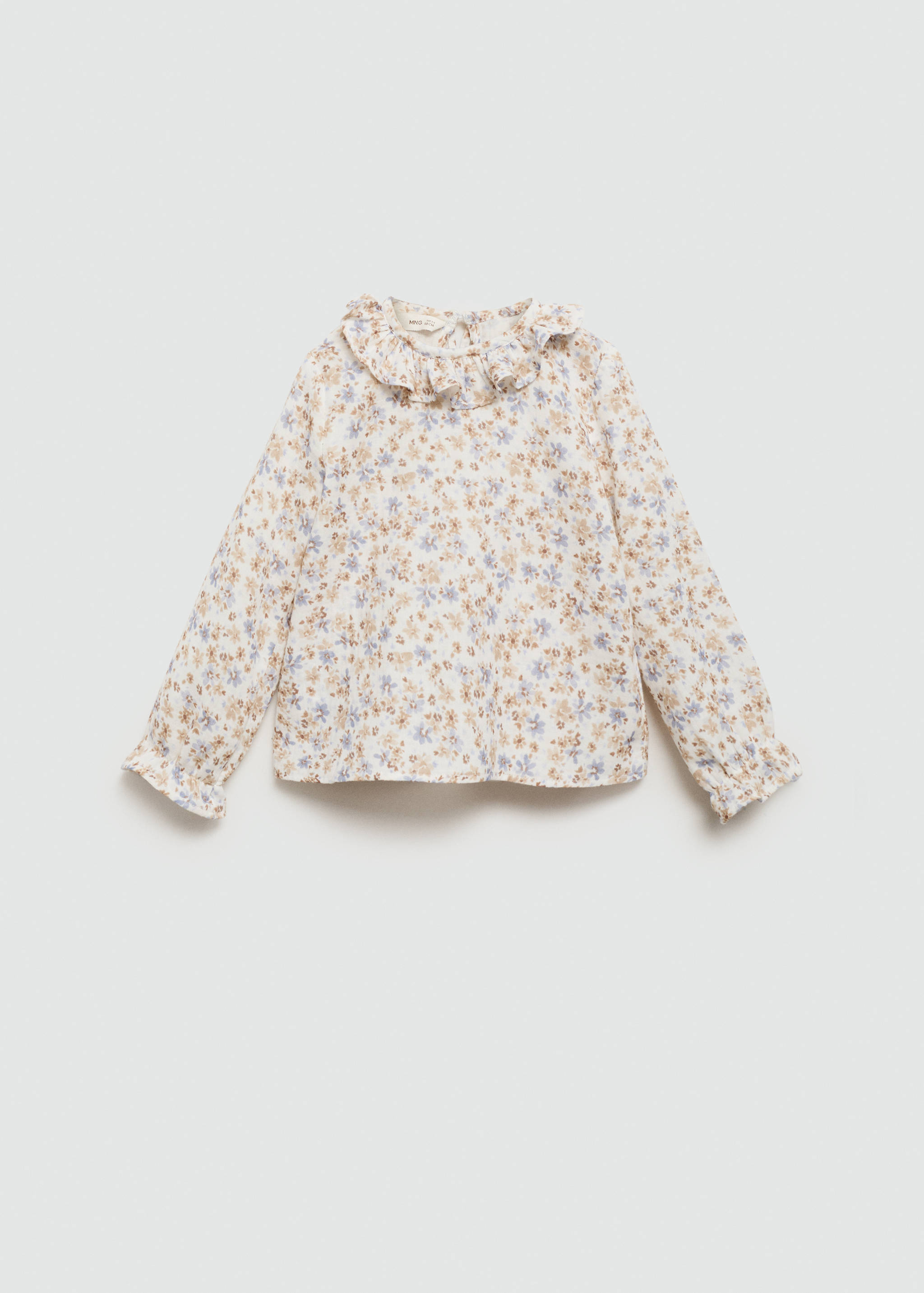 Floral ruffled blouse - Article without model