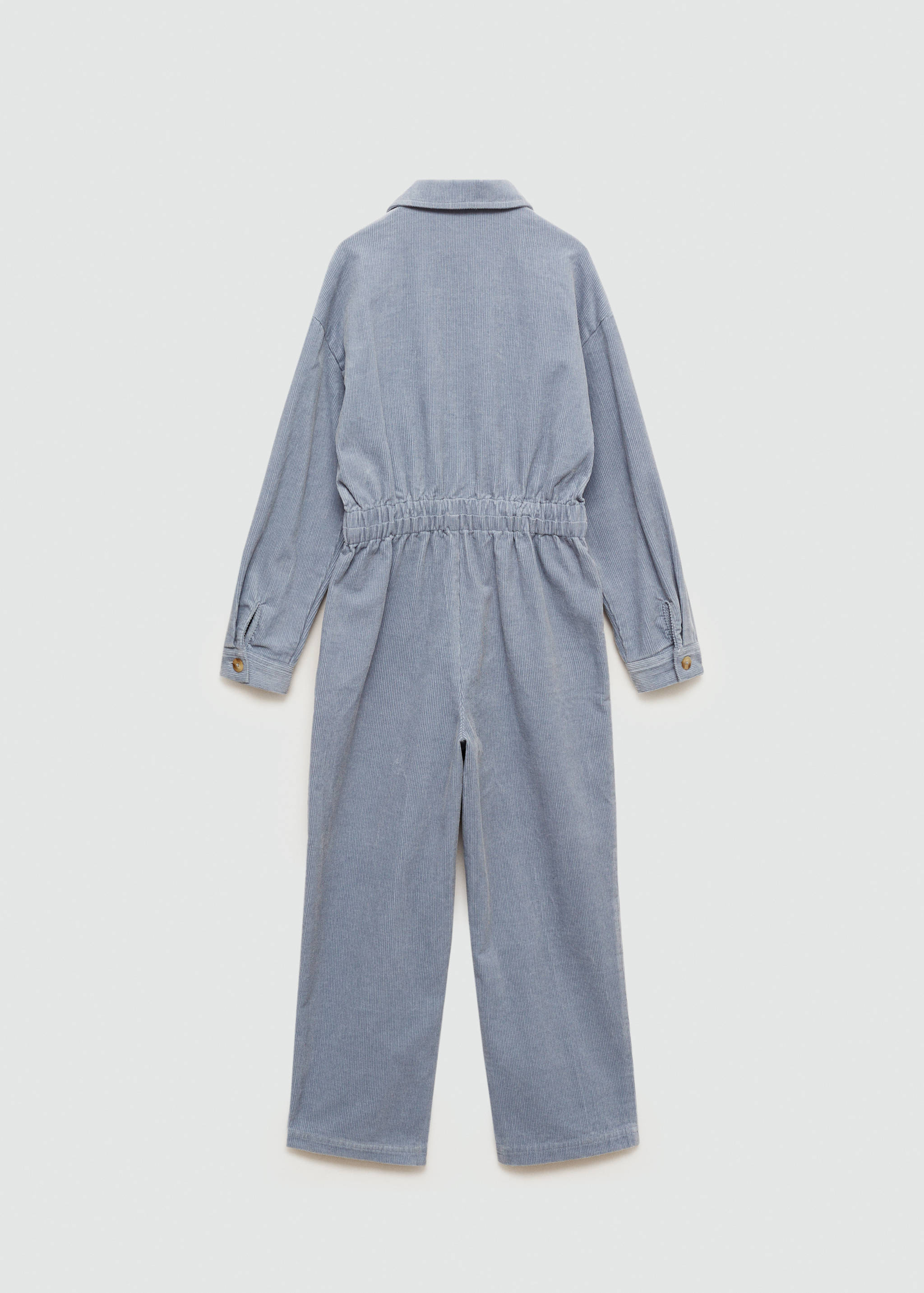 Corduroy long jumpsuit - Reverse of the article