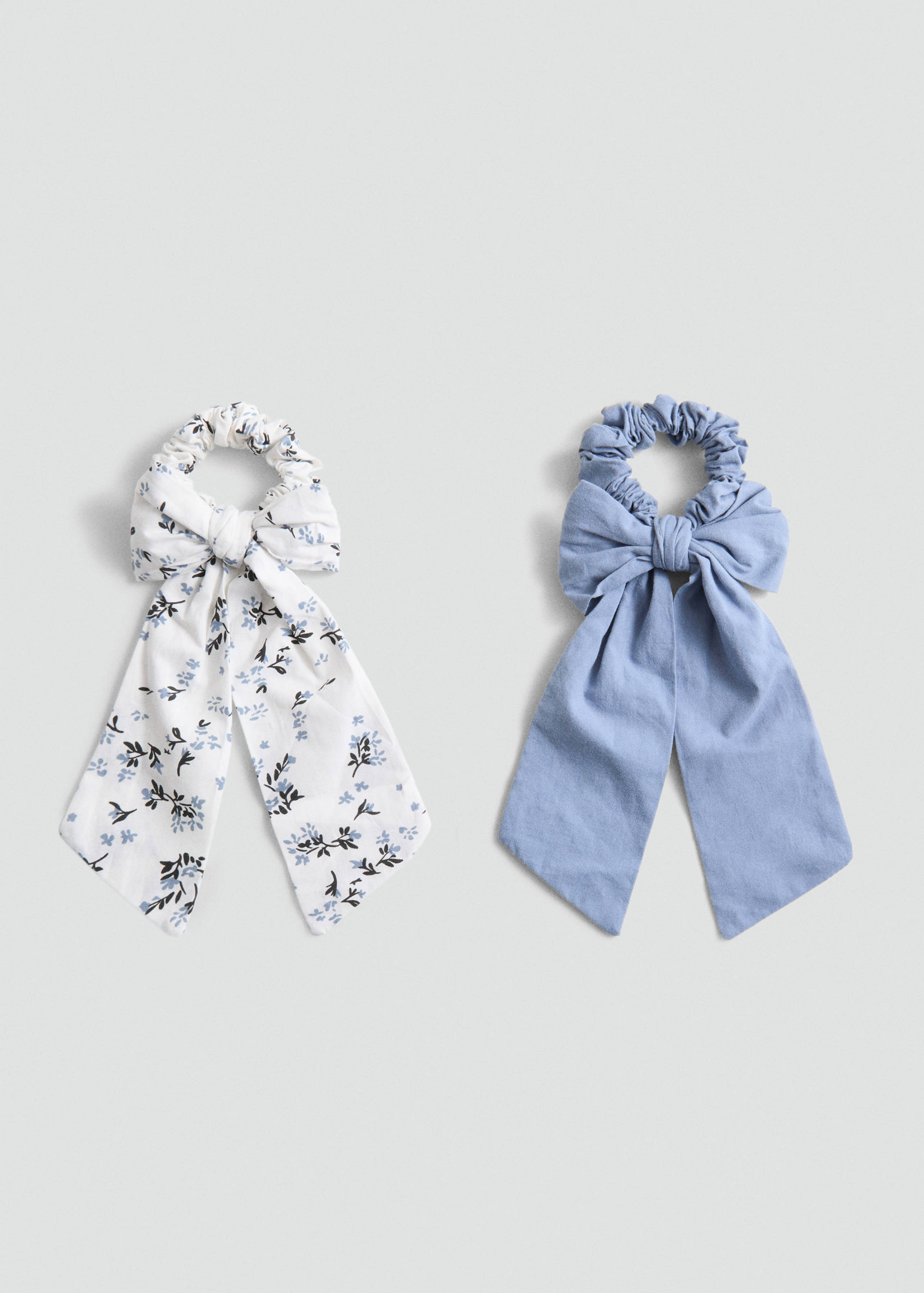 Pack 2 flower scrunchies - Article without model