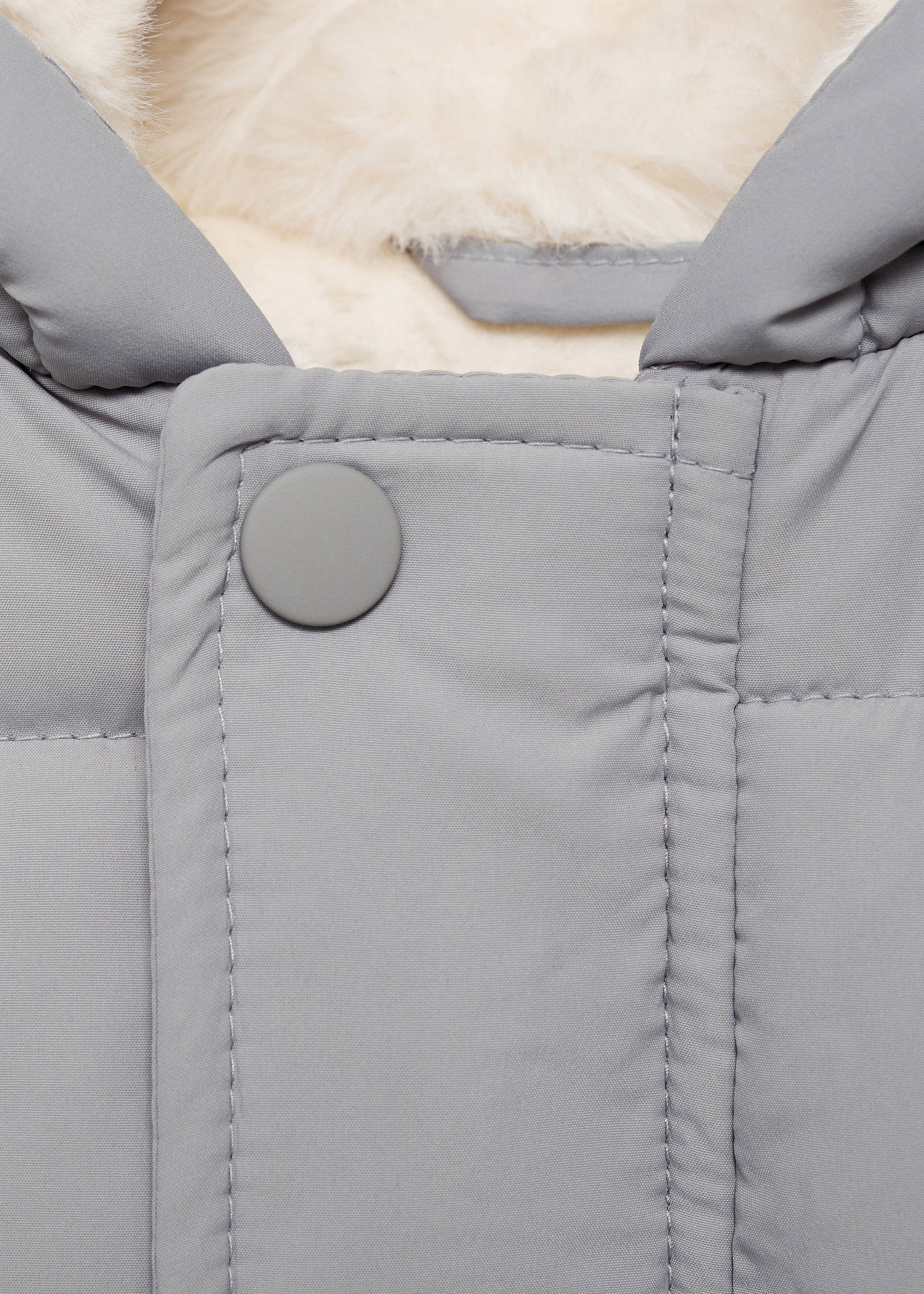 Fur-effect one piece suit - Details of the article 8