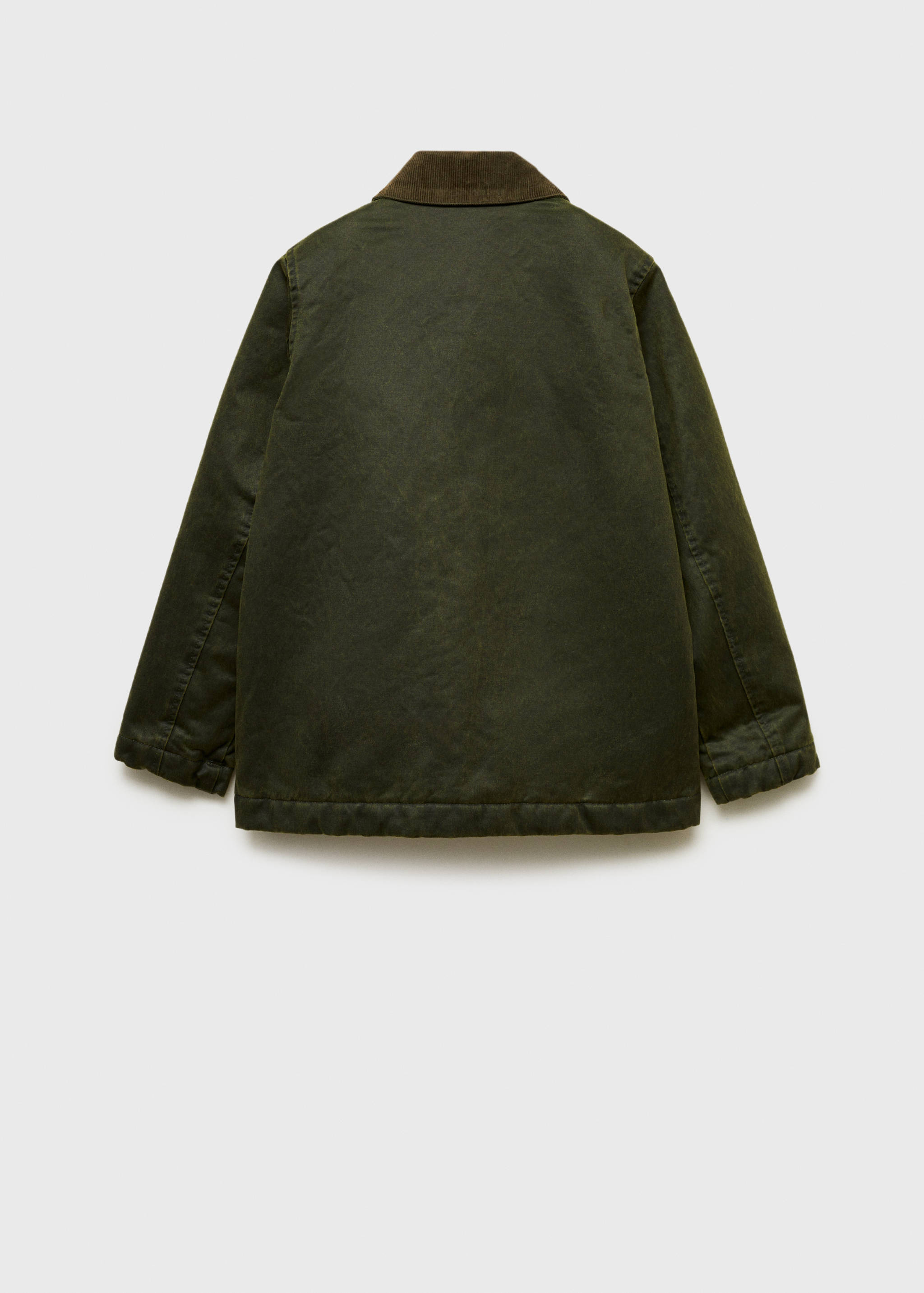 Parka effet ciré - Verso de l’article