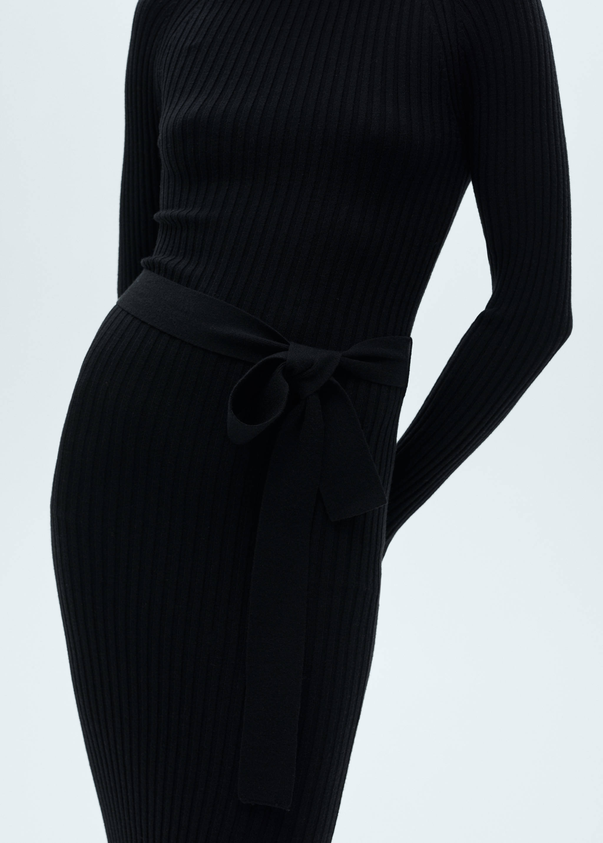 Ribbed knit dress - Details of the article 6