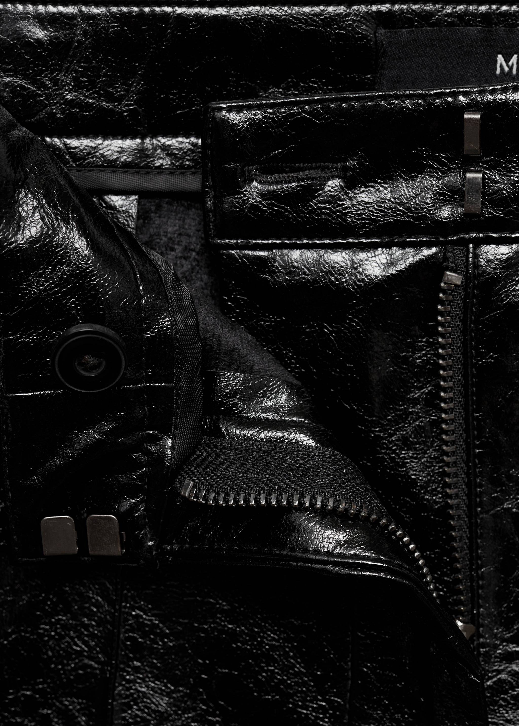 Pantalón skinny efecto piel - Detalle del artículo 8