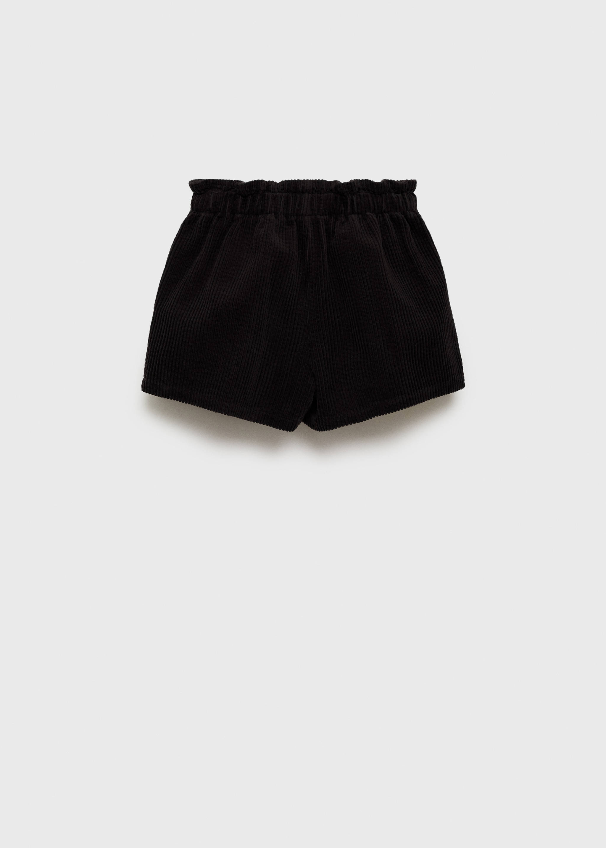 Short paperbag velours côtelé - Verso de l’article