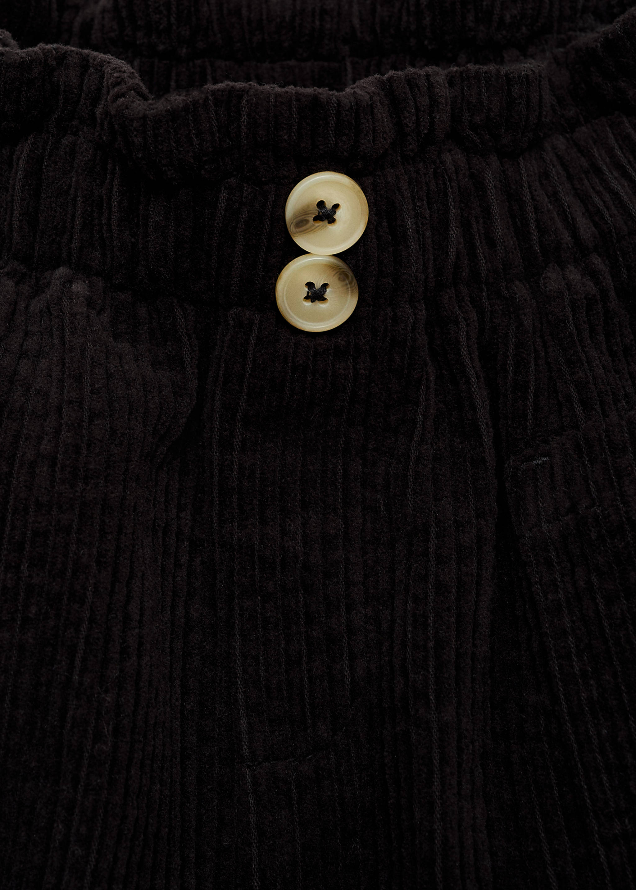 Short paperbag velours côtelé - Détail de l'article 8