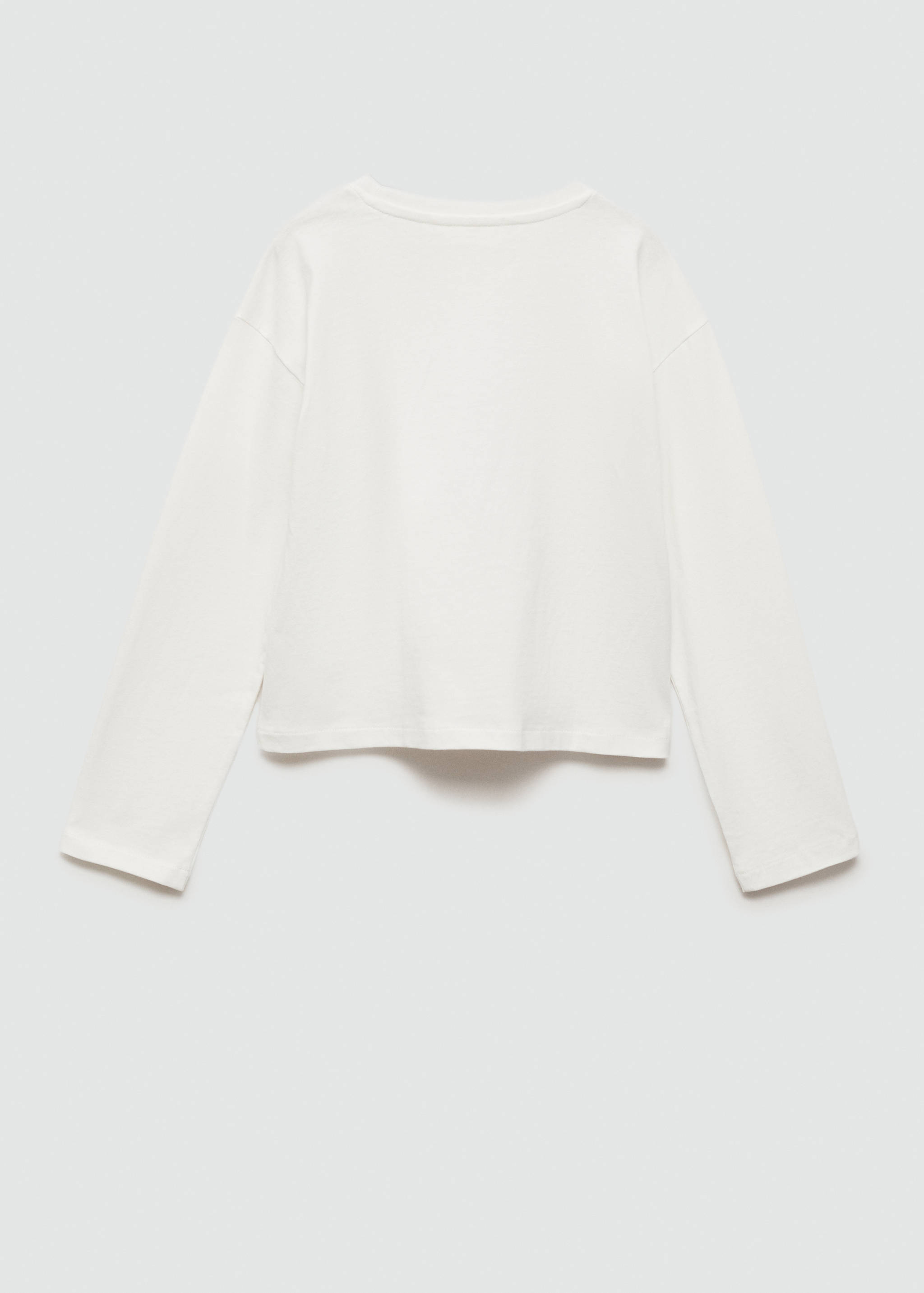 Camiseta estampado lentejuelas - Reverso del artículo