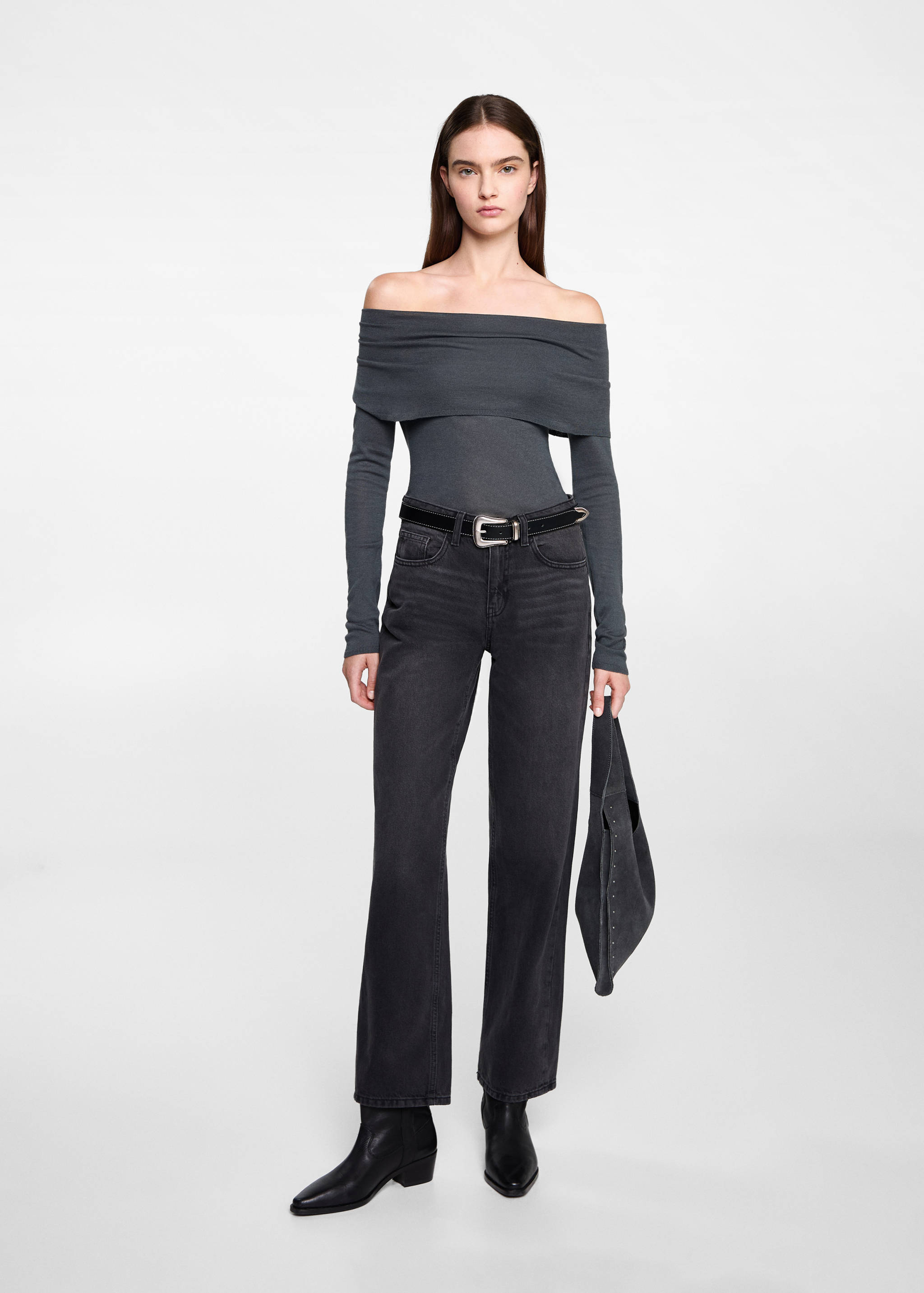 Jersey hombros descubiertos - Plano general