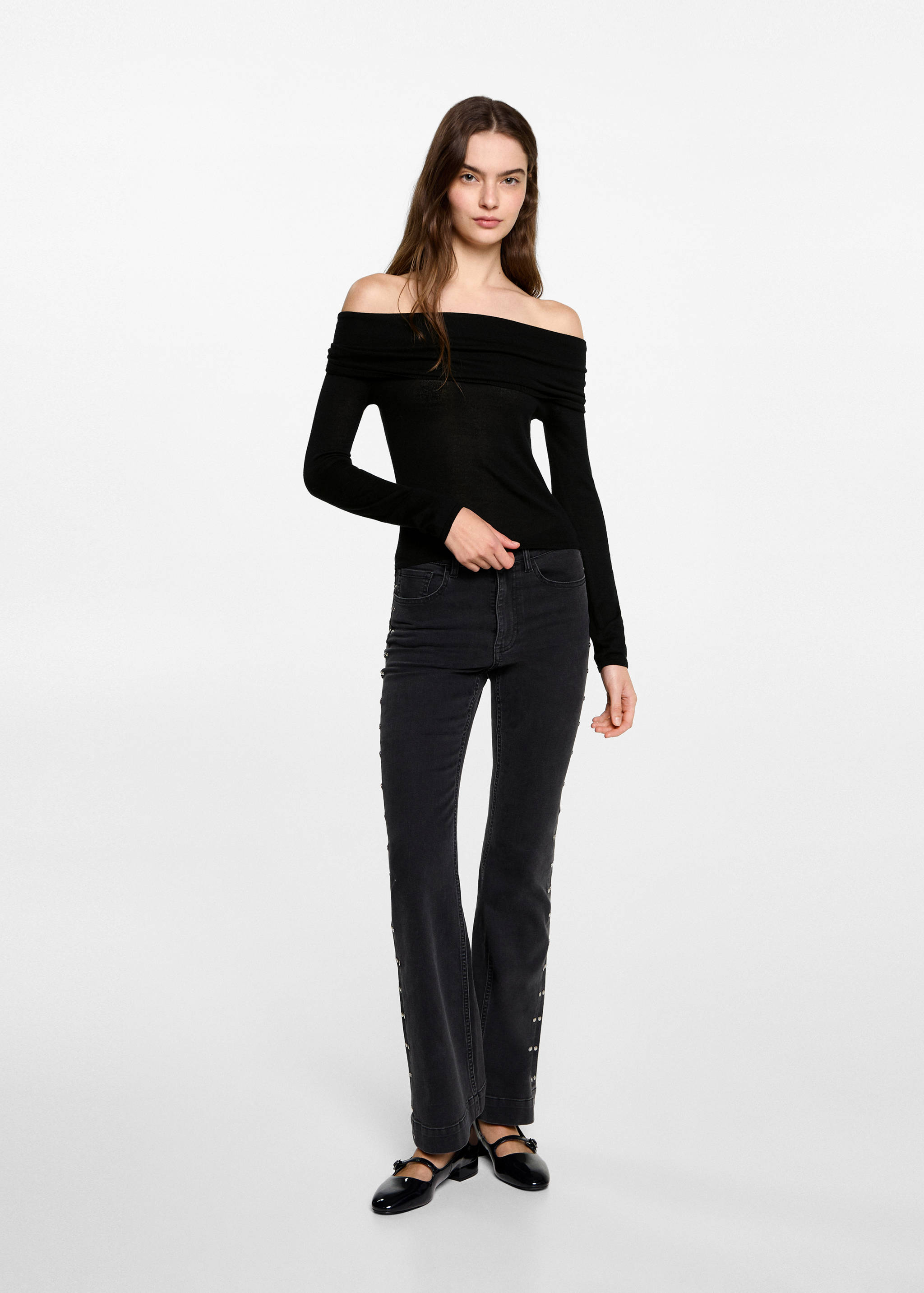 Jersey hombros descubiertos - Plano general