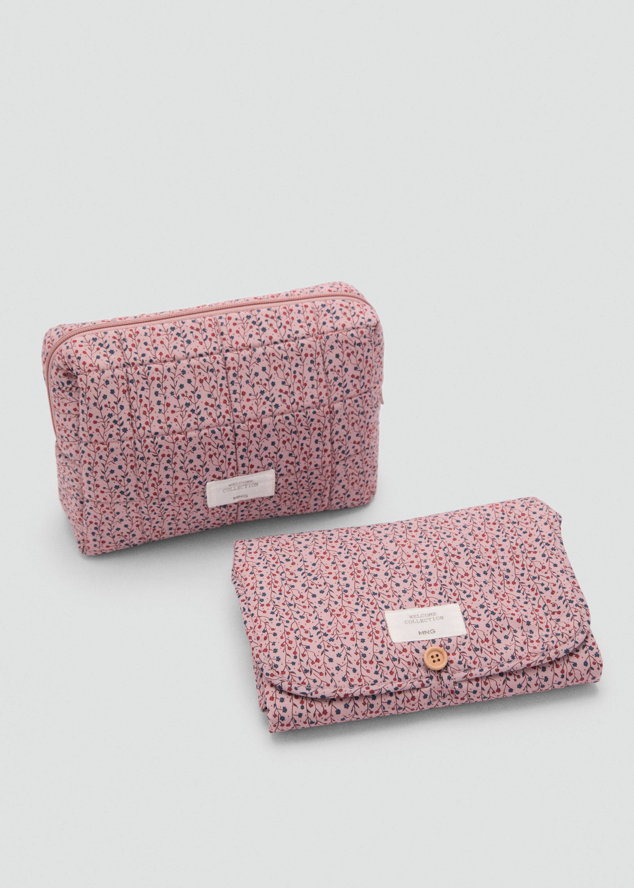 Trousse de toilette matelassée imprimée - Détail de l'article 3