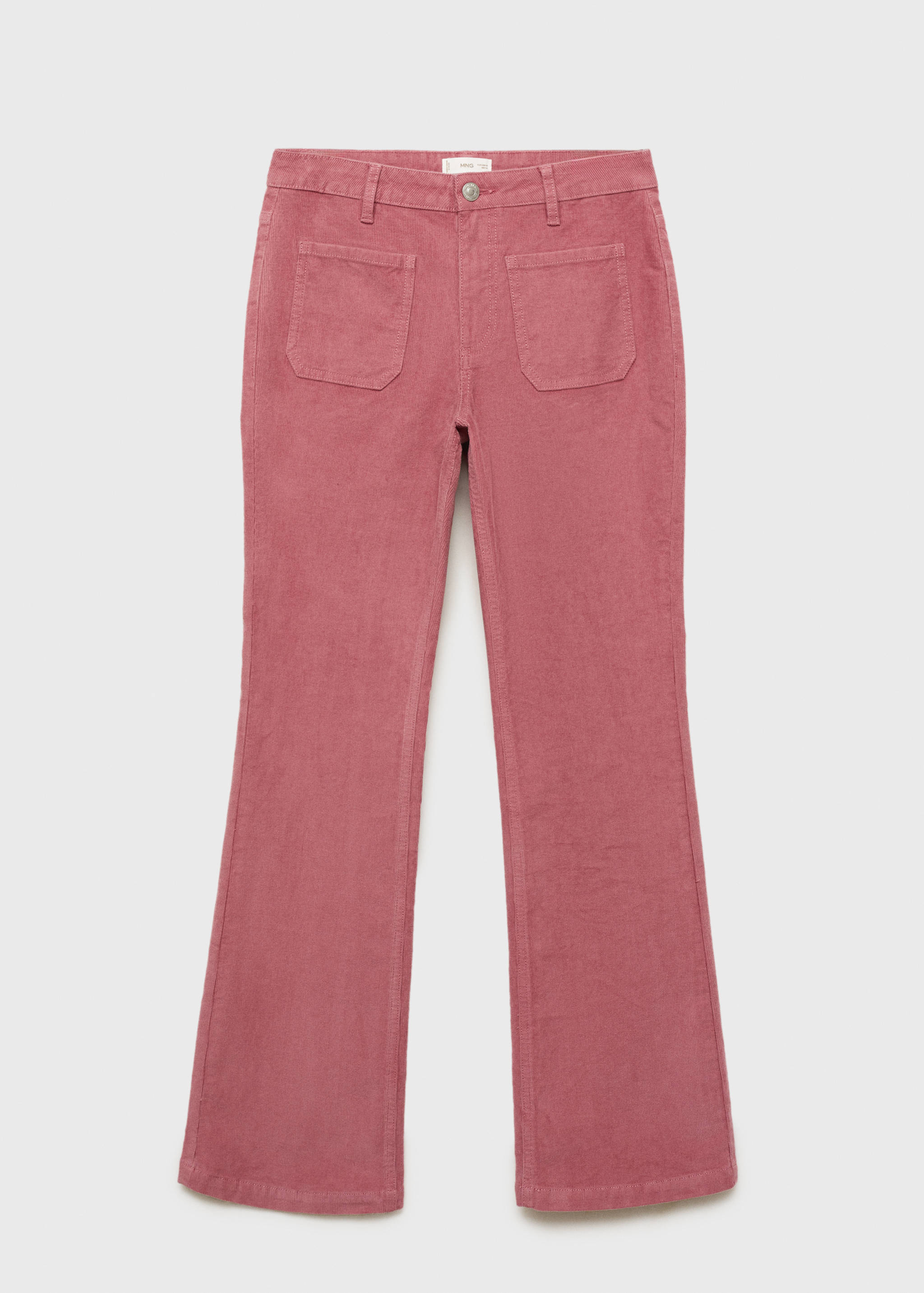 Flared corduroy trousers - Article without model