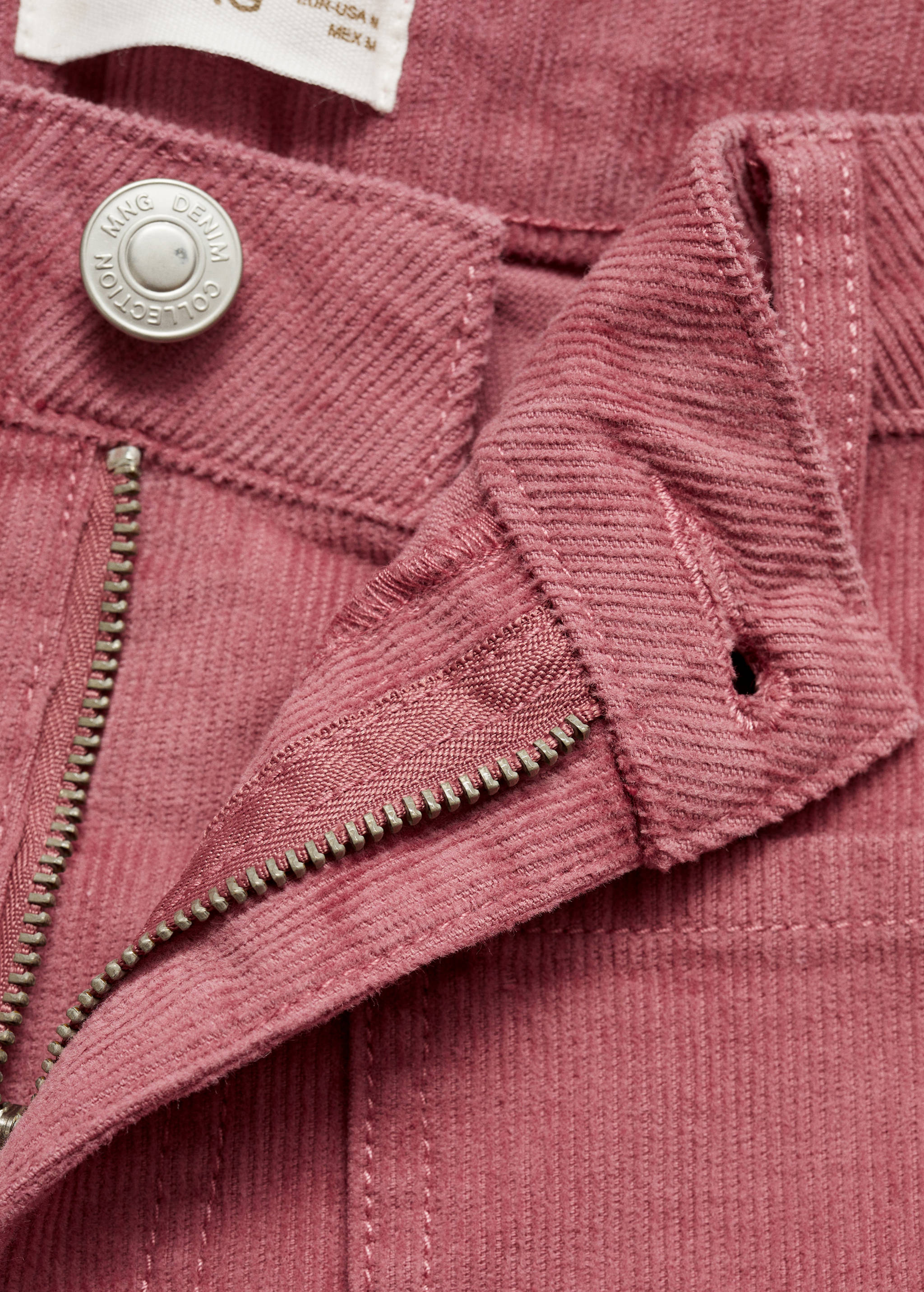 Flared corduroy trousers - Details of the article 0