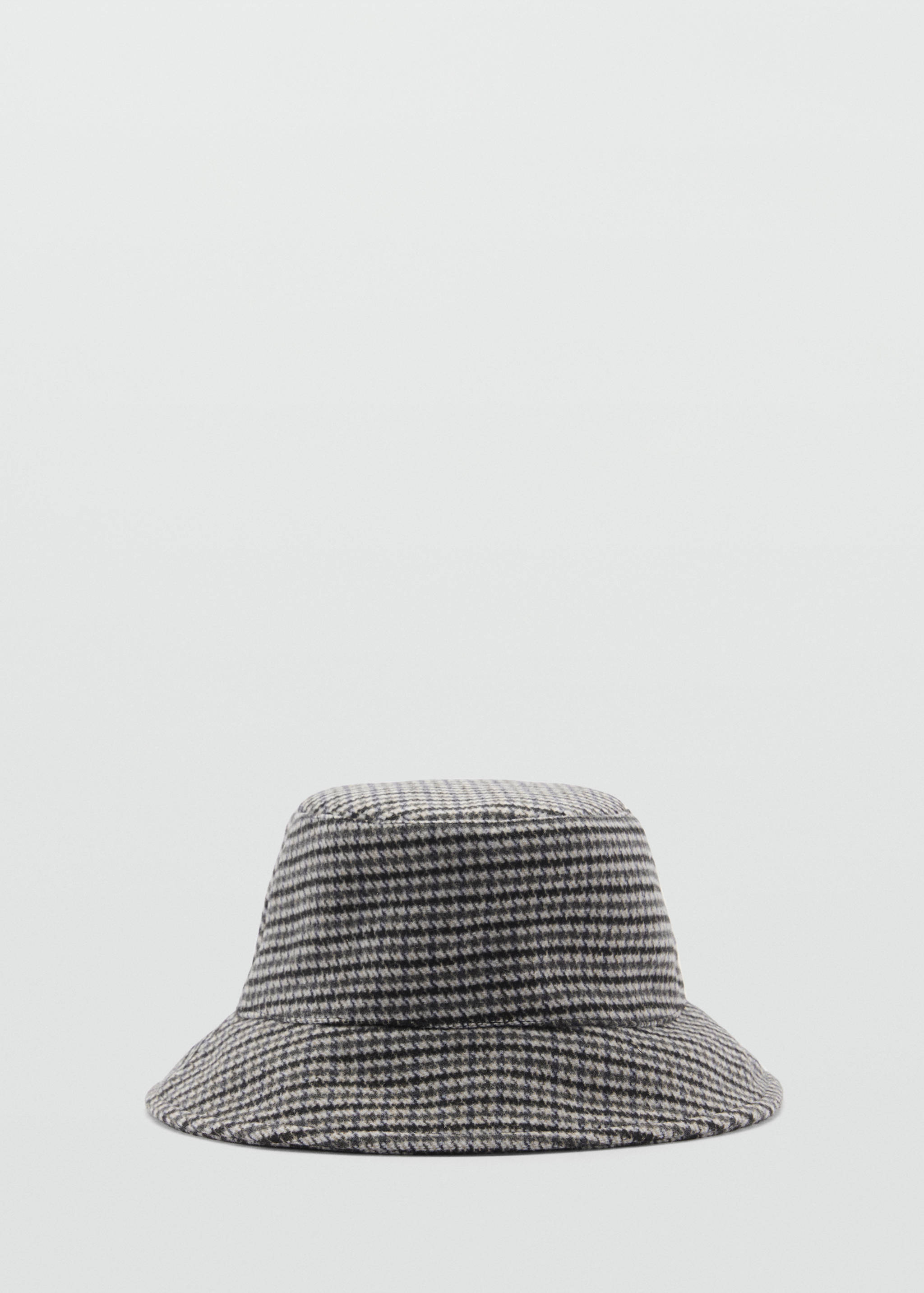 Houndstooth pattern bucket hat - Article without model