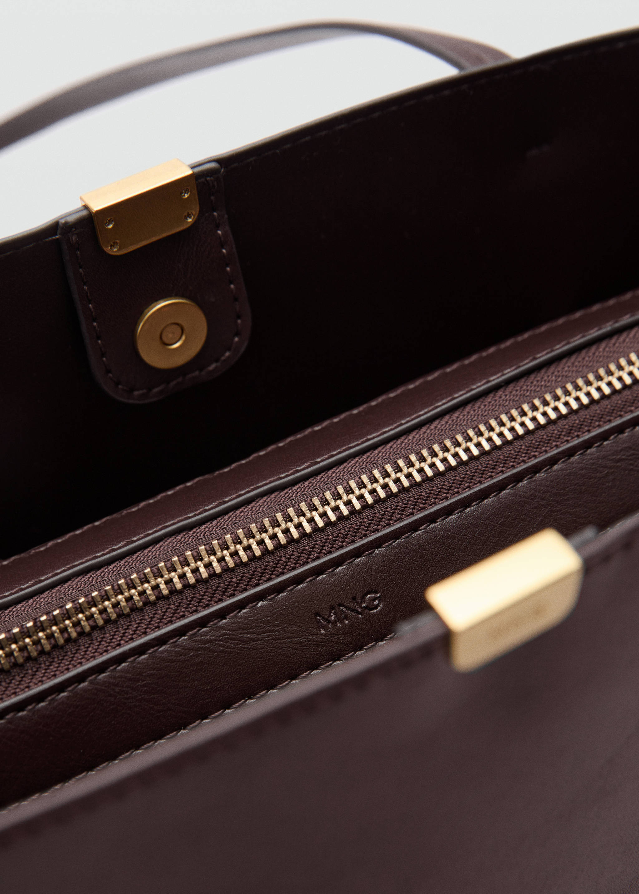 Сумка-шоппер с металлической деталью - Деталь изделия 2