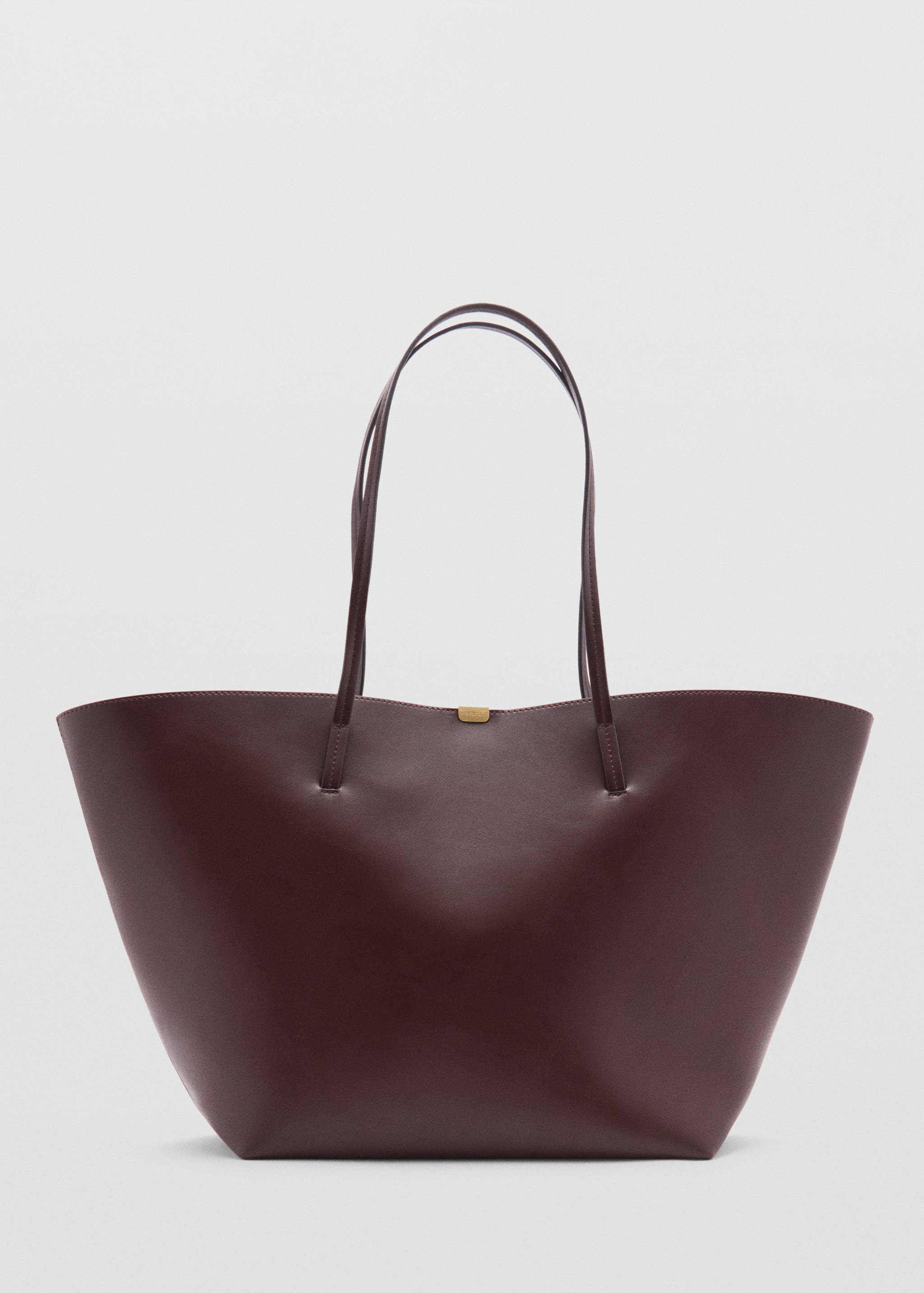 Shopper bag with metallic detail - Article without model