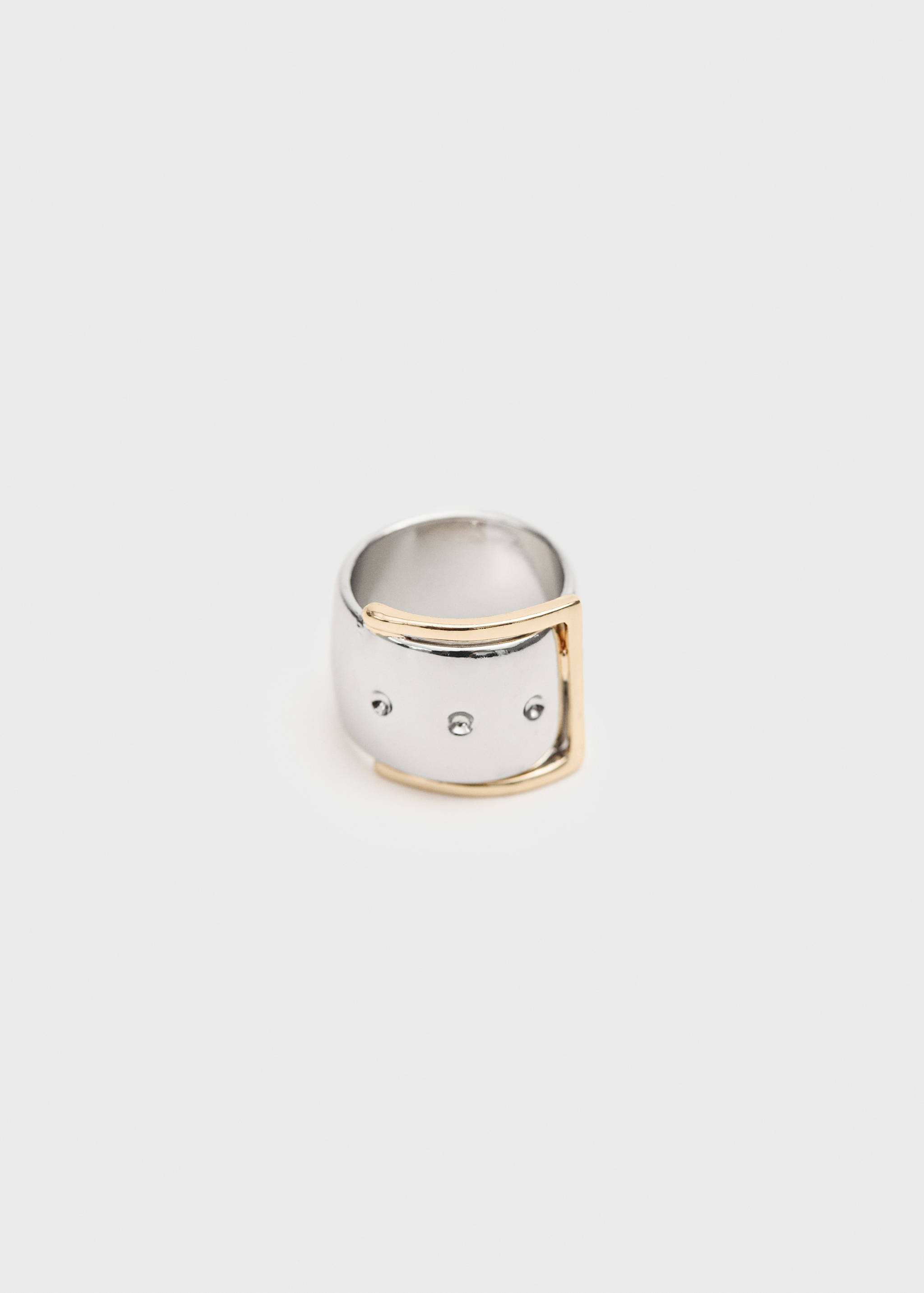 Wide ring with buckle design - Article without model