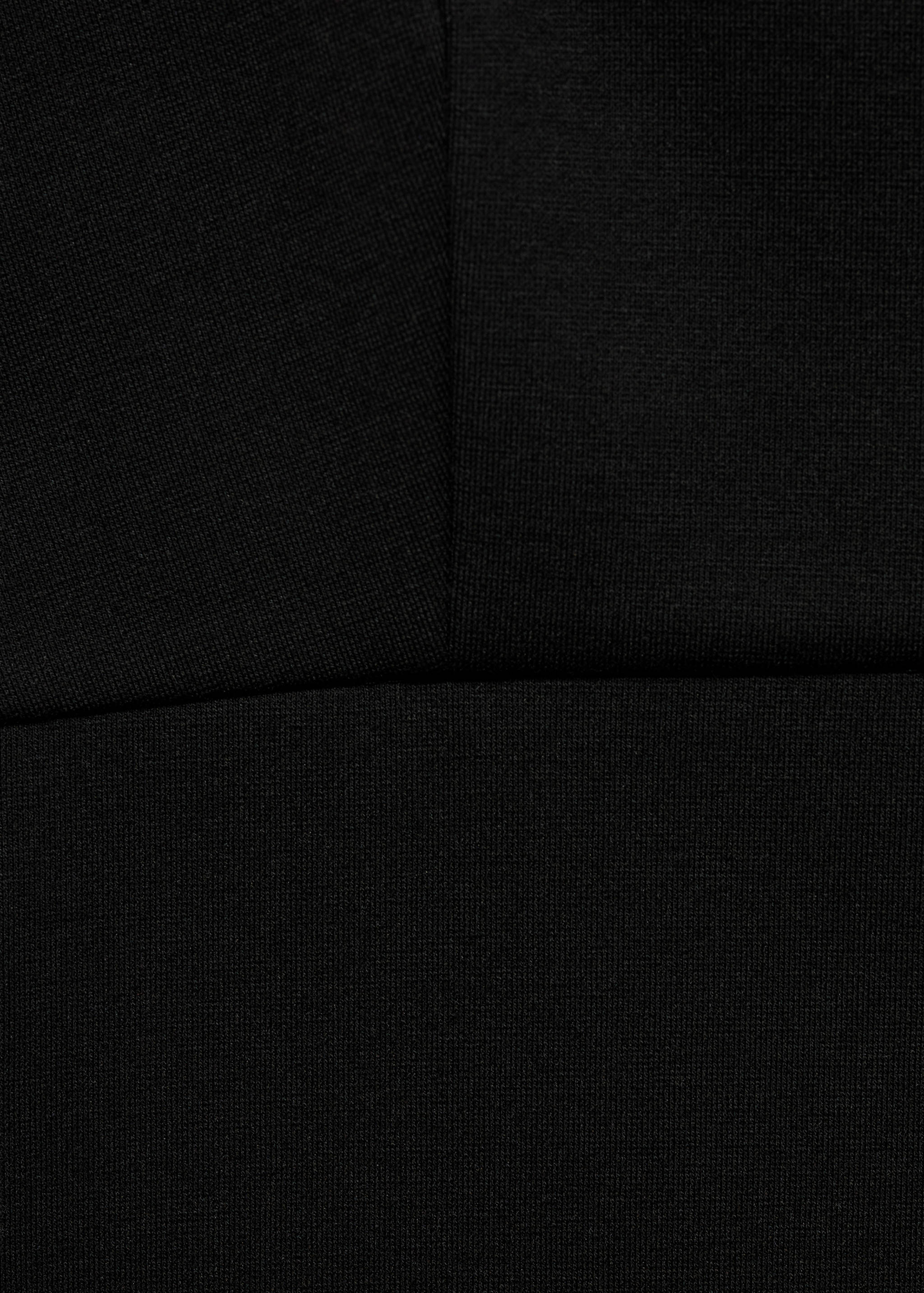 Short dress with square neckline - Details of the article 8