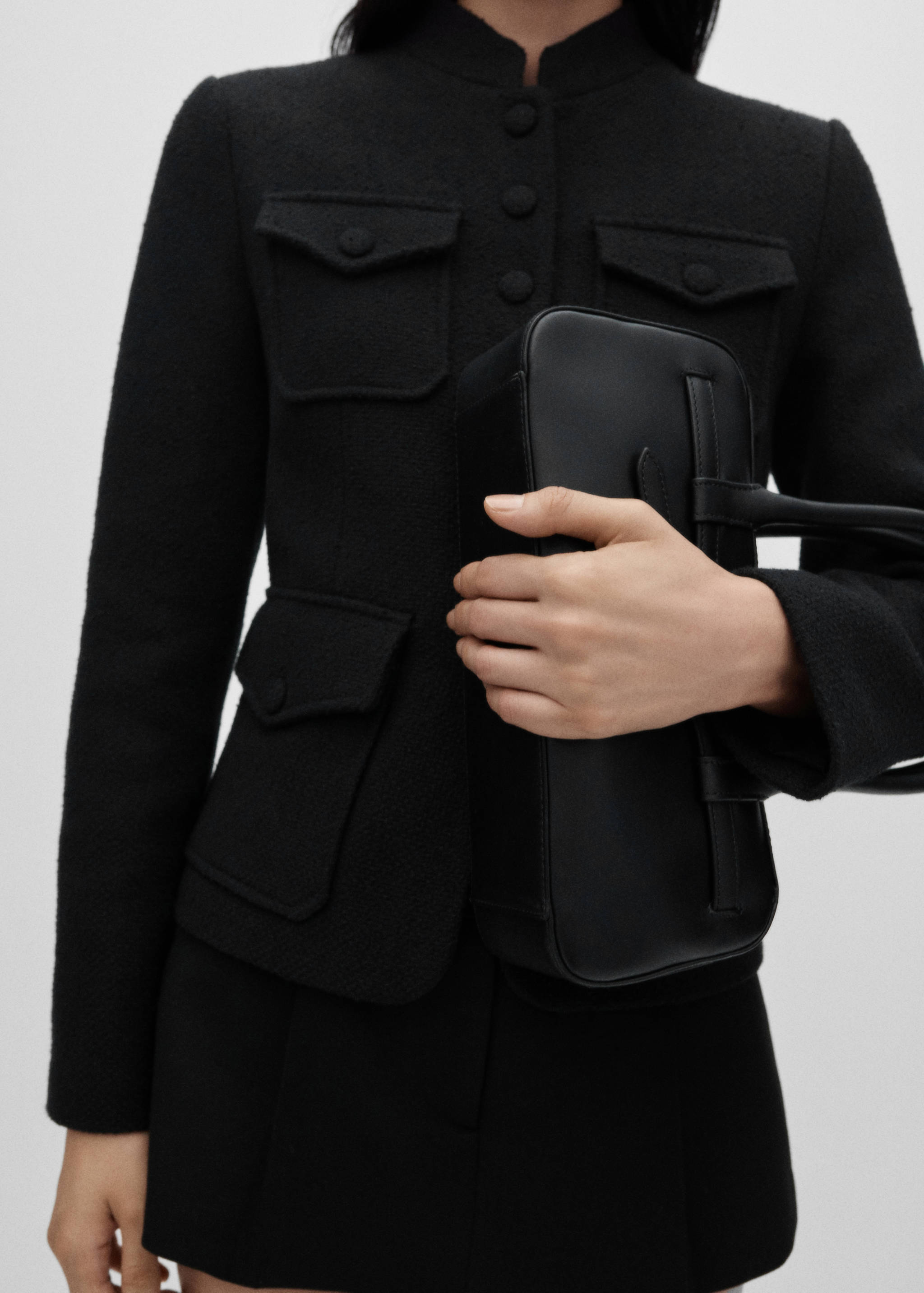 Pocket tweed jacket - Details of the article 1