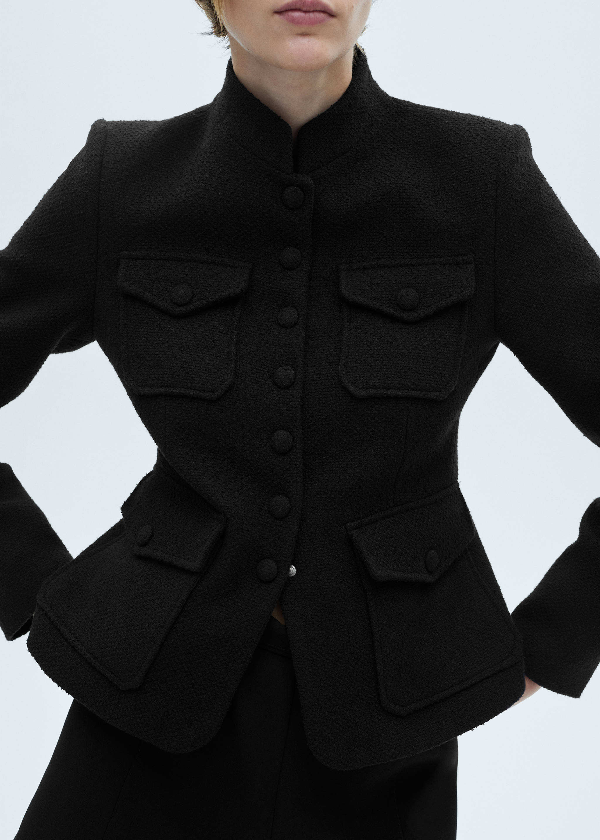 Pocket tweed jacket - Details of the article 3