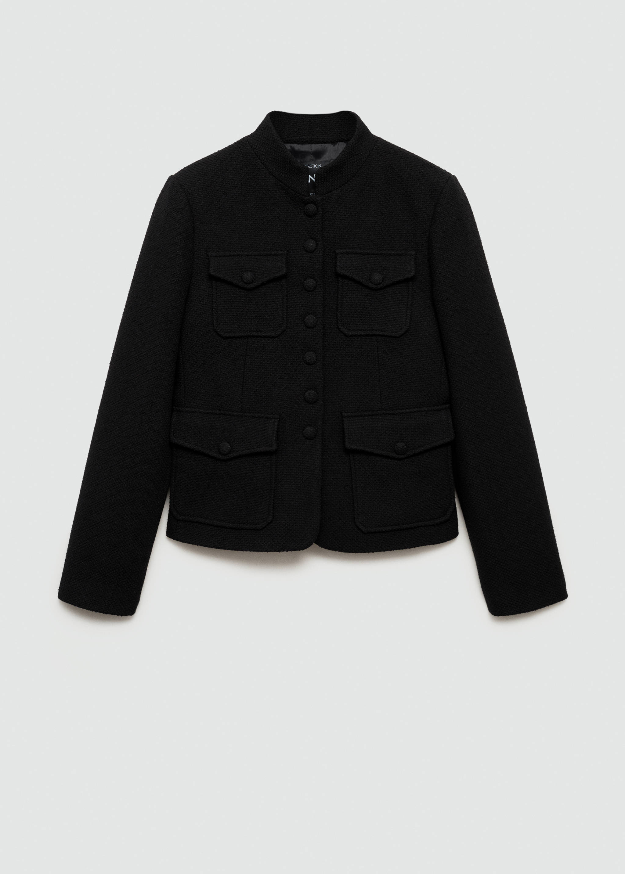 Pocket tweed jacket - Article without model