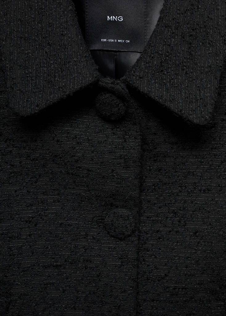 Crop tweed jacket - thumbnail 7
