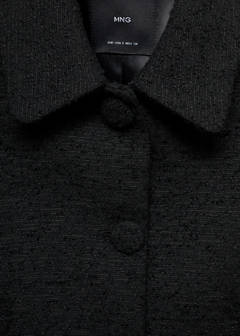 Crop tweed jacket — Black 17