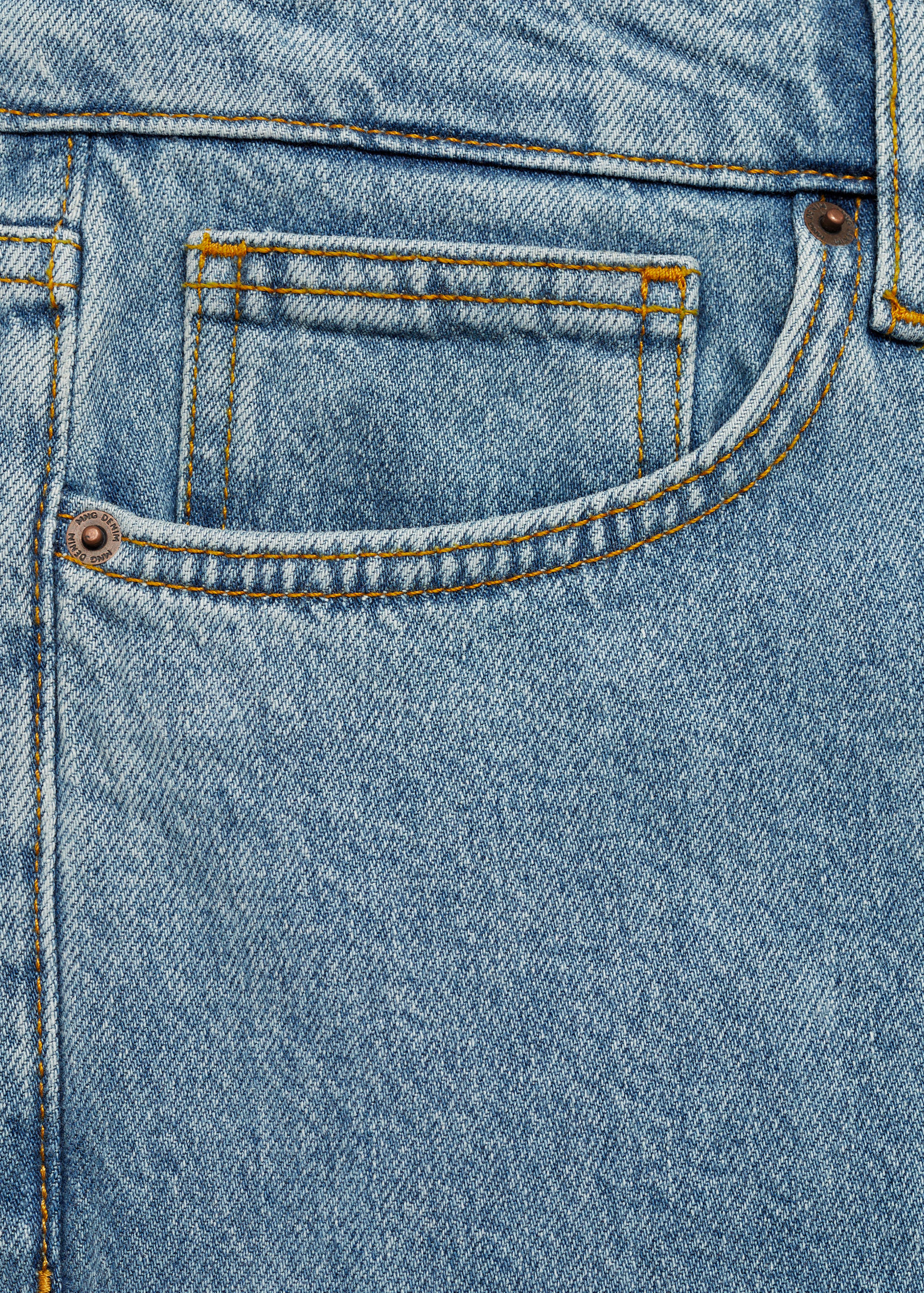 Jeans tapered-fit lavado claro - Detalle del artículo 8