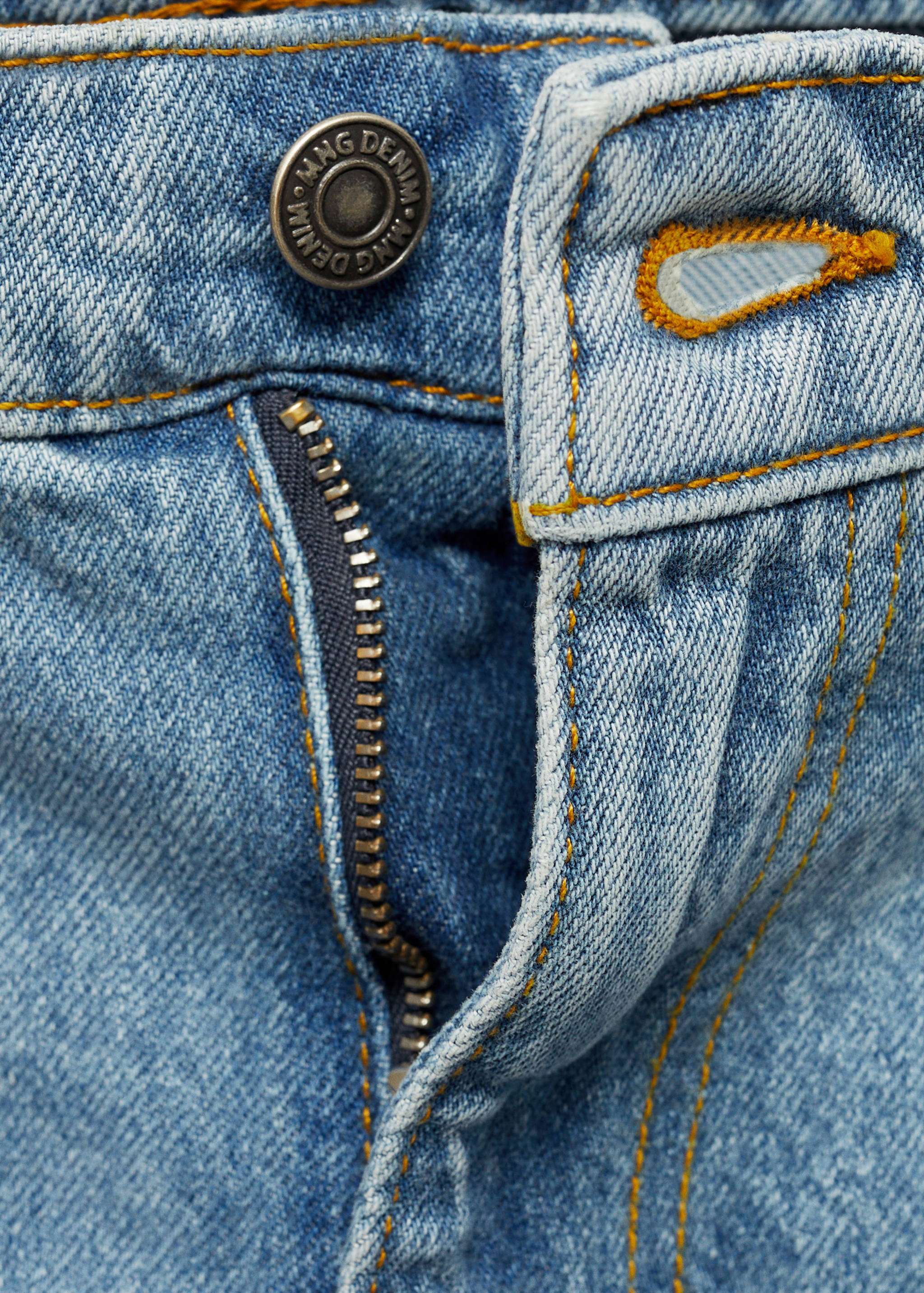 Jeans tapered-fit lavado claro - Detalle del artículo 0