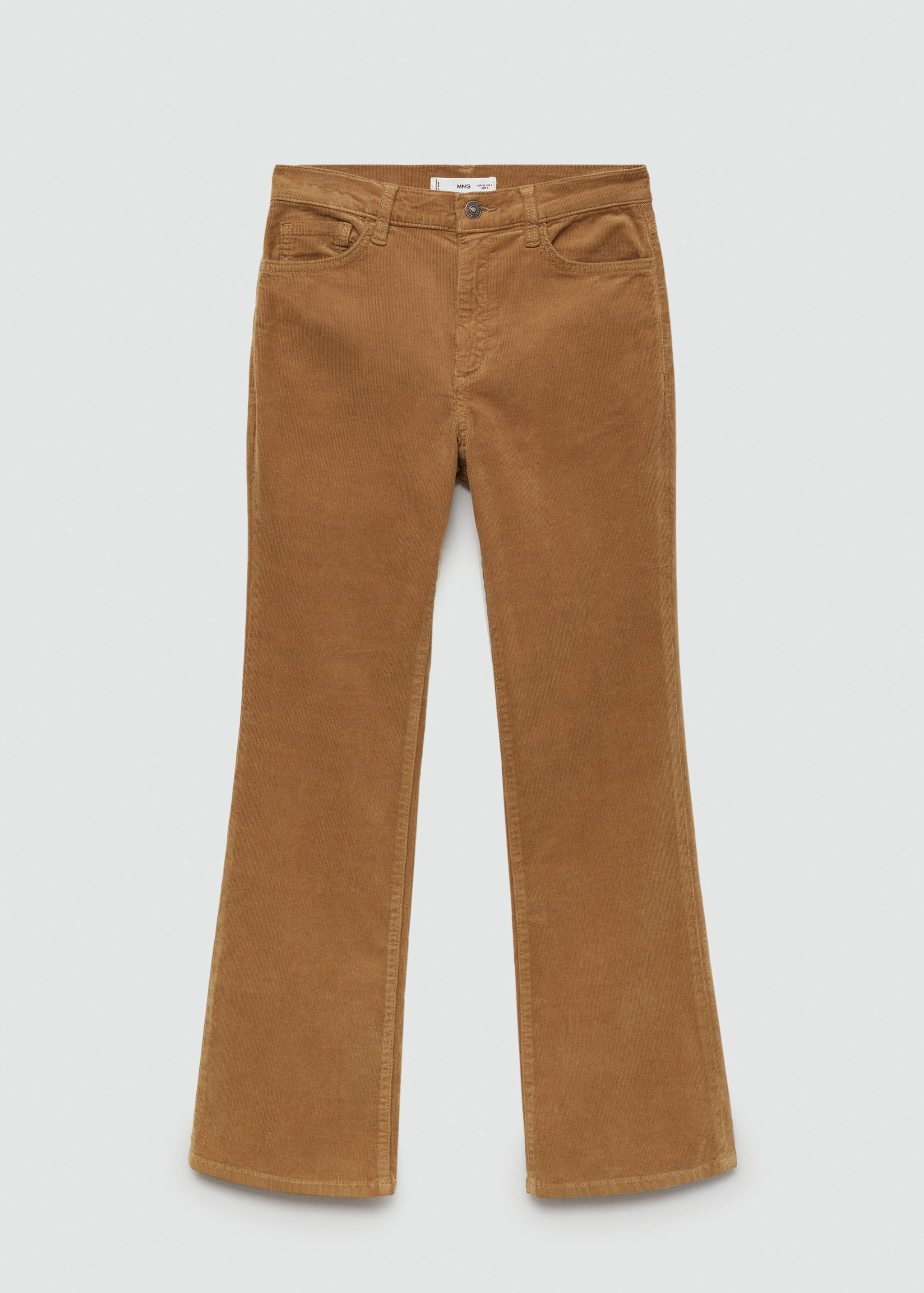 Sienna flared cropped corduroy jeans - Article without model