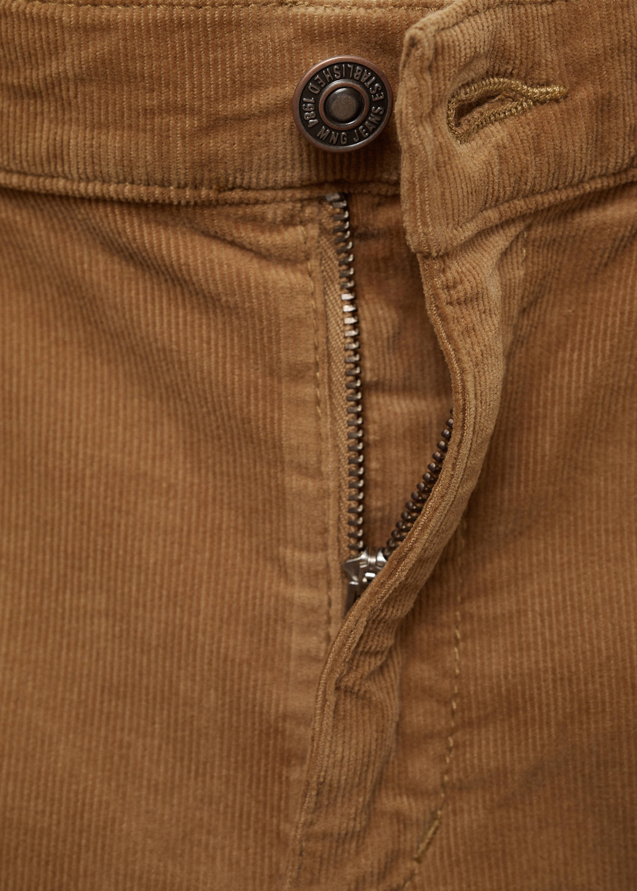 Sienna flared cropped corduroy jeans - Details of the article 8