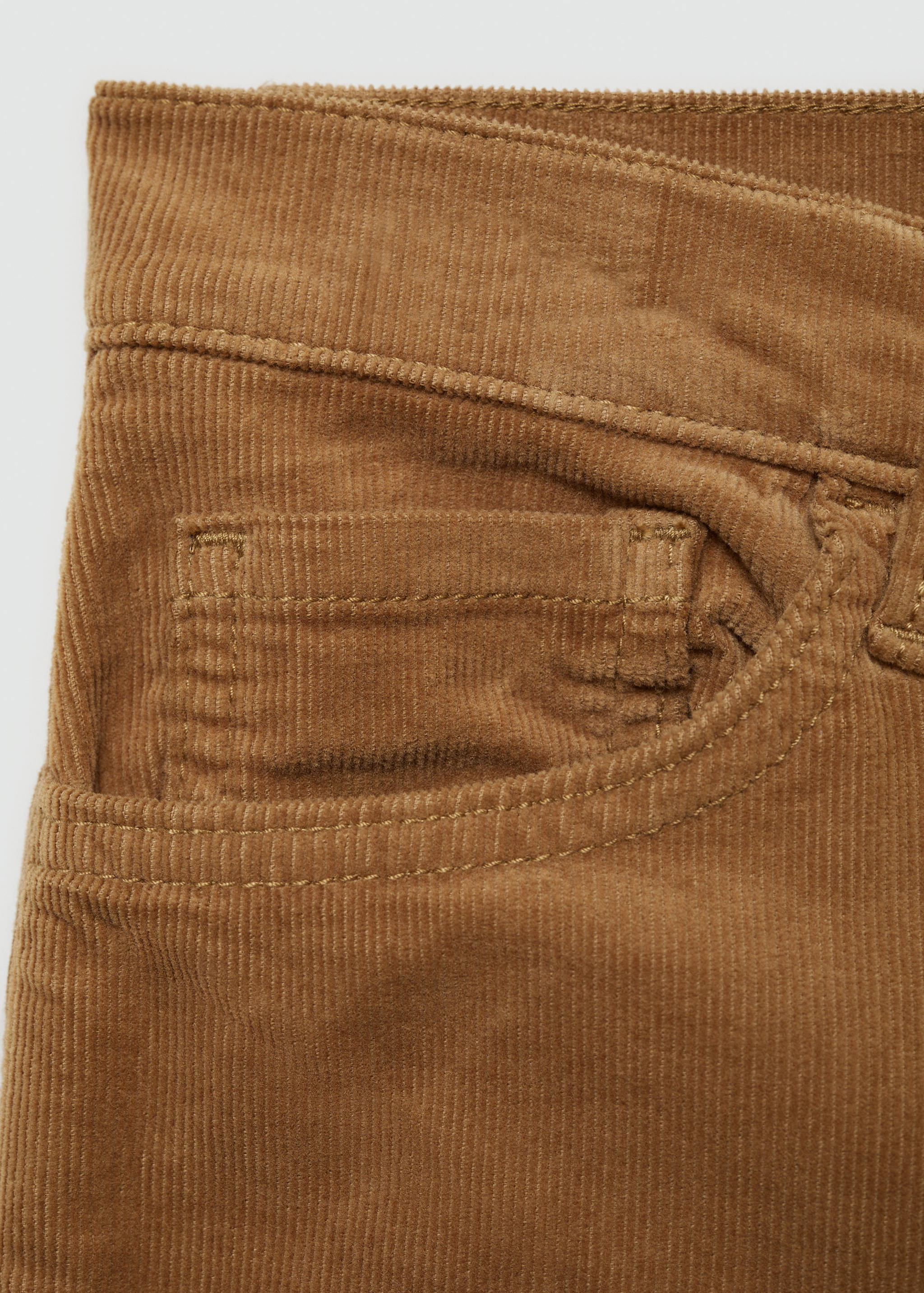 Sienna flared cropped corduroy jeans - Details of the article 0