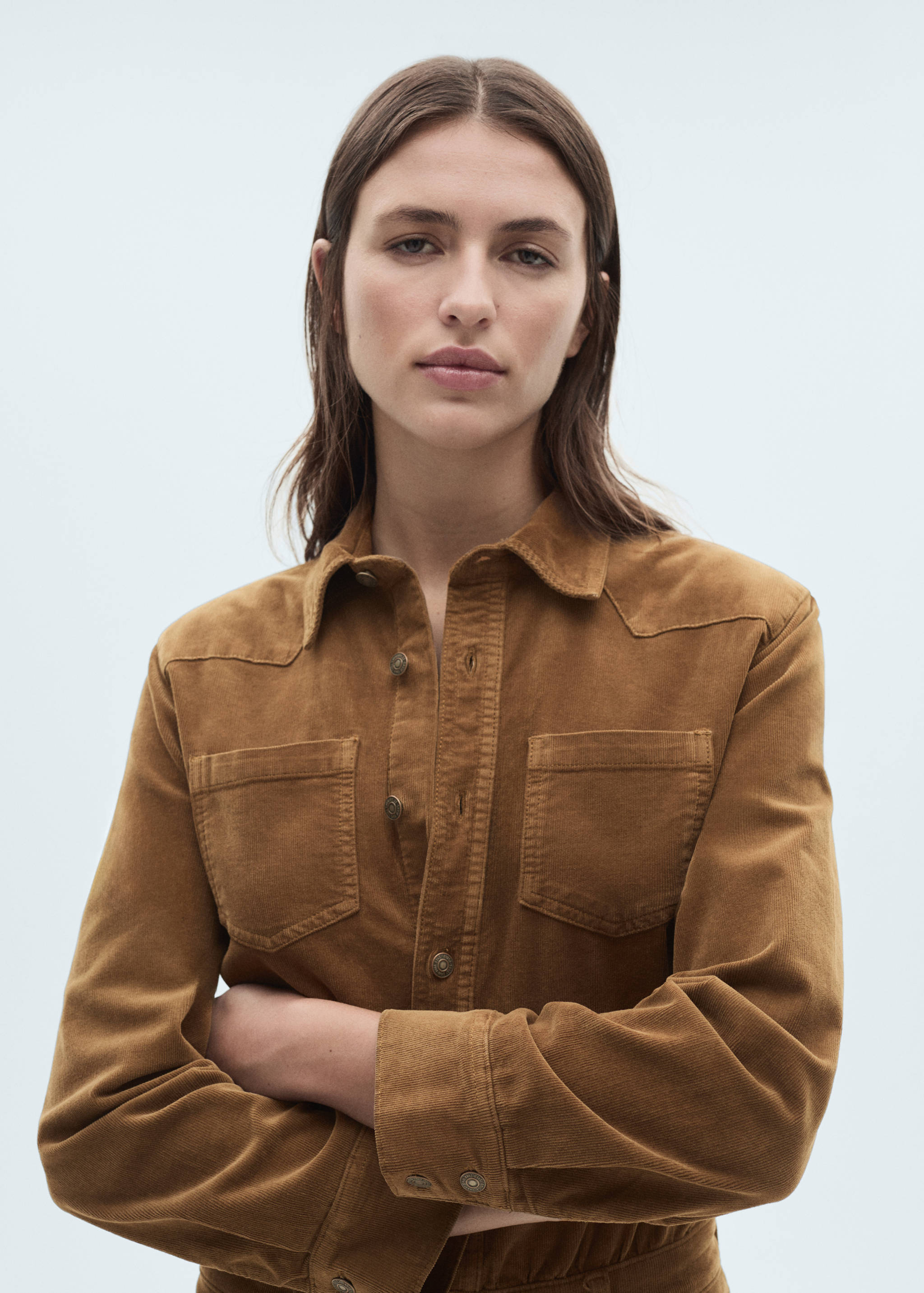 Flared sleeves jumpsuit - Details of the article 1