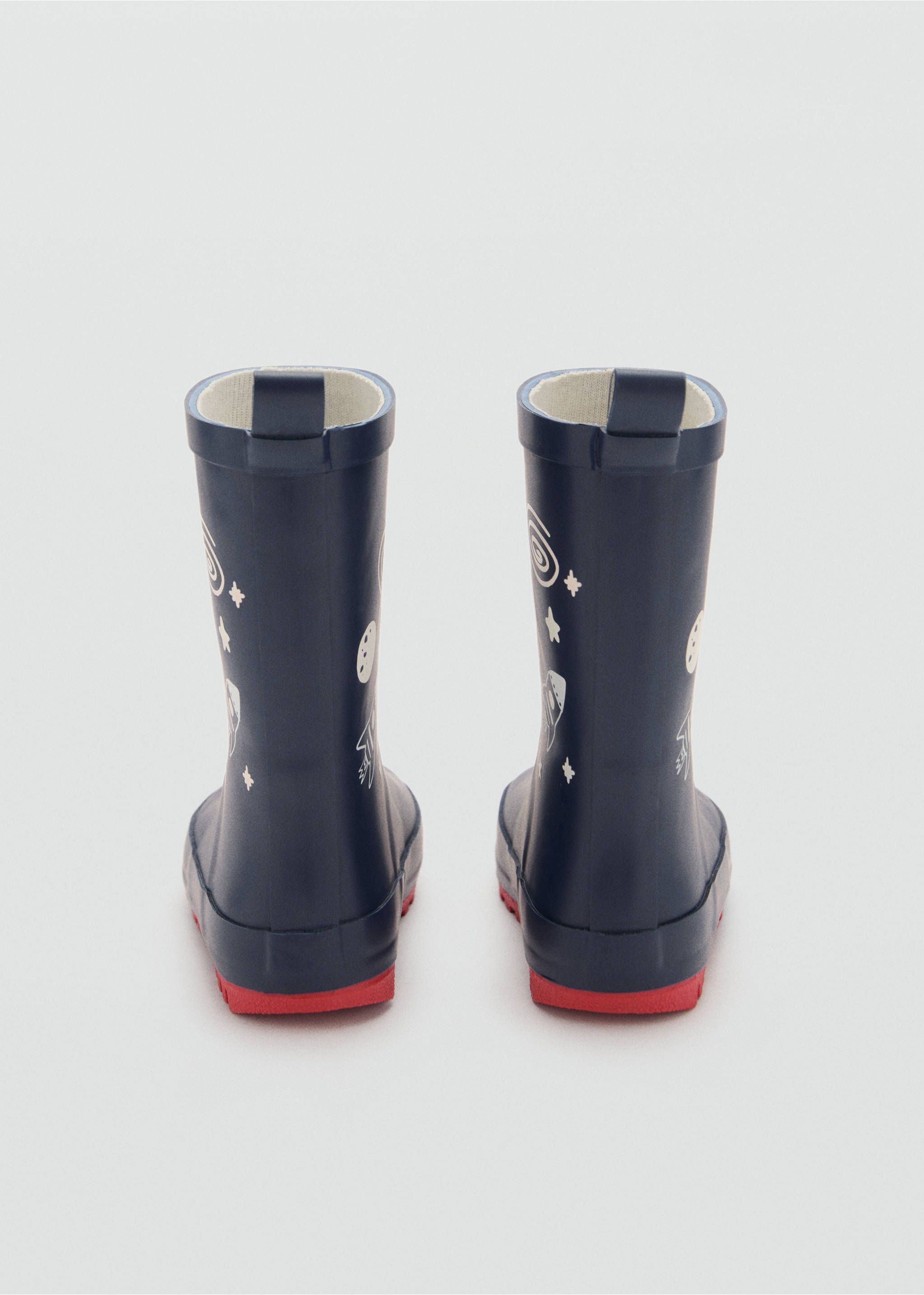 Bottes de pluie espace - Détail de l'article 1, Bleu marine foncé. Ref: 77057116-00.