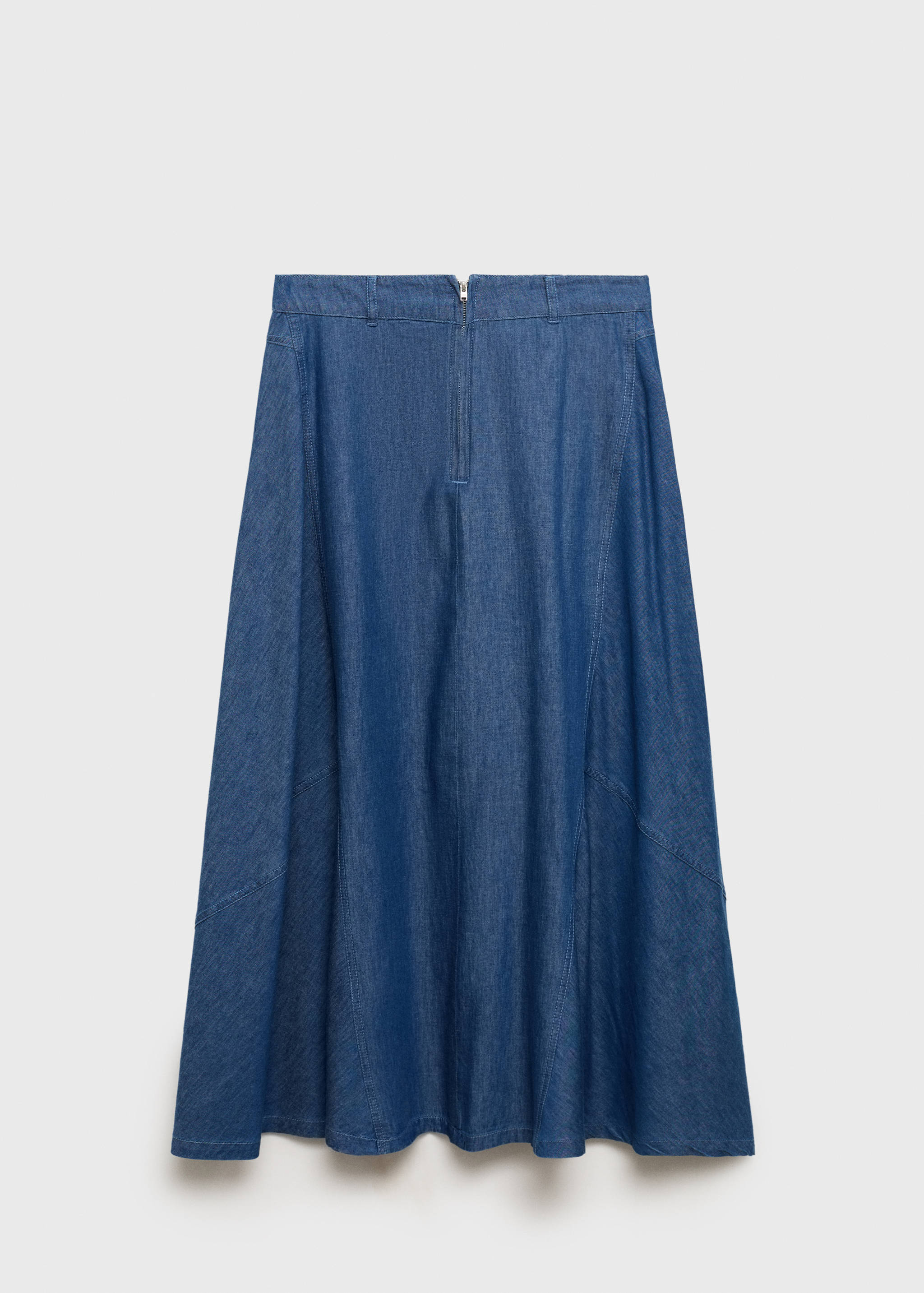 Falda denim cremallera - Artículo sin modelo