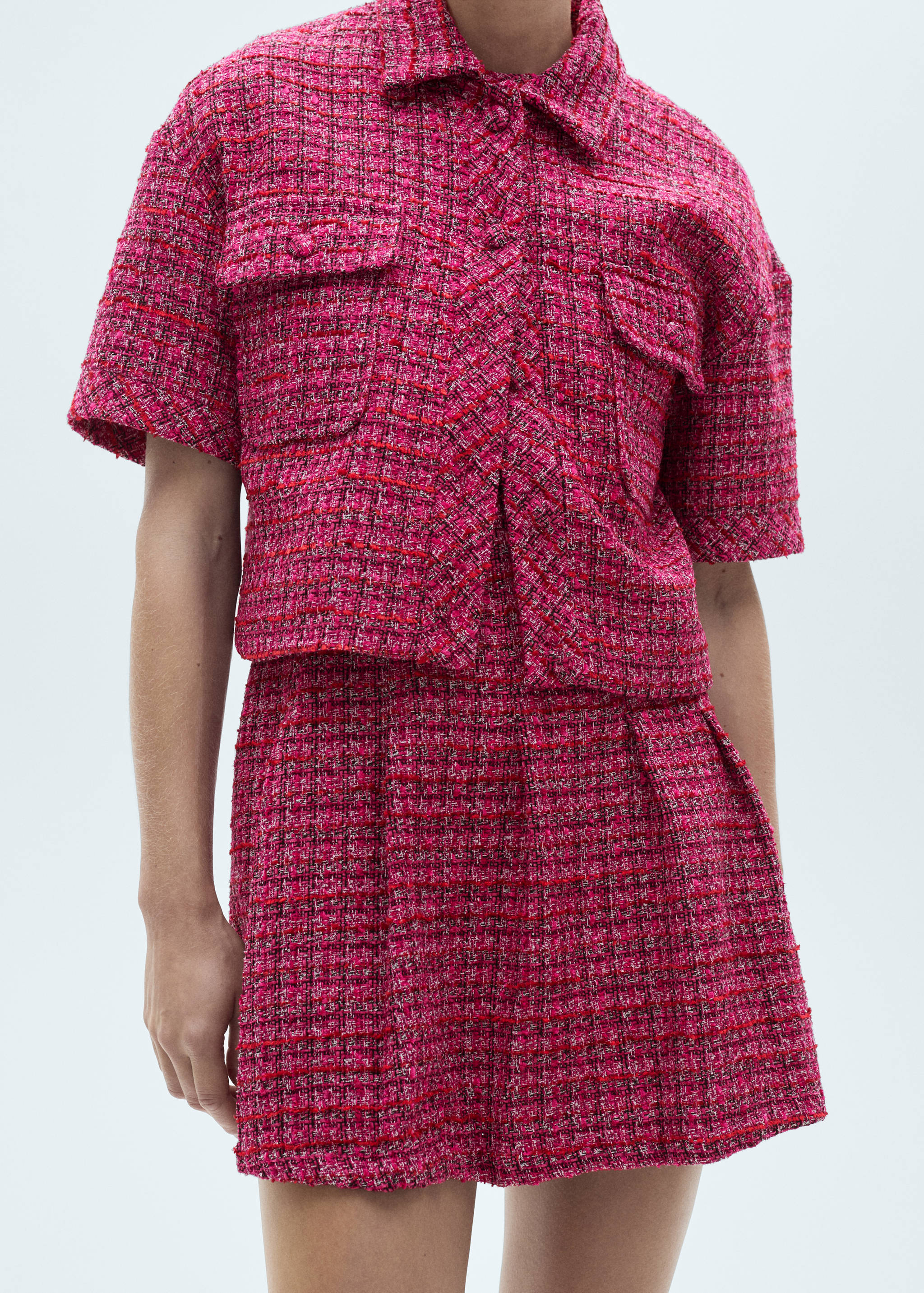 A-line tweed dress - Details of the article 6