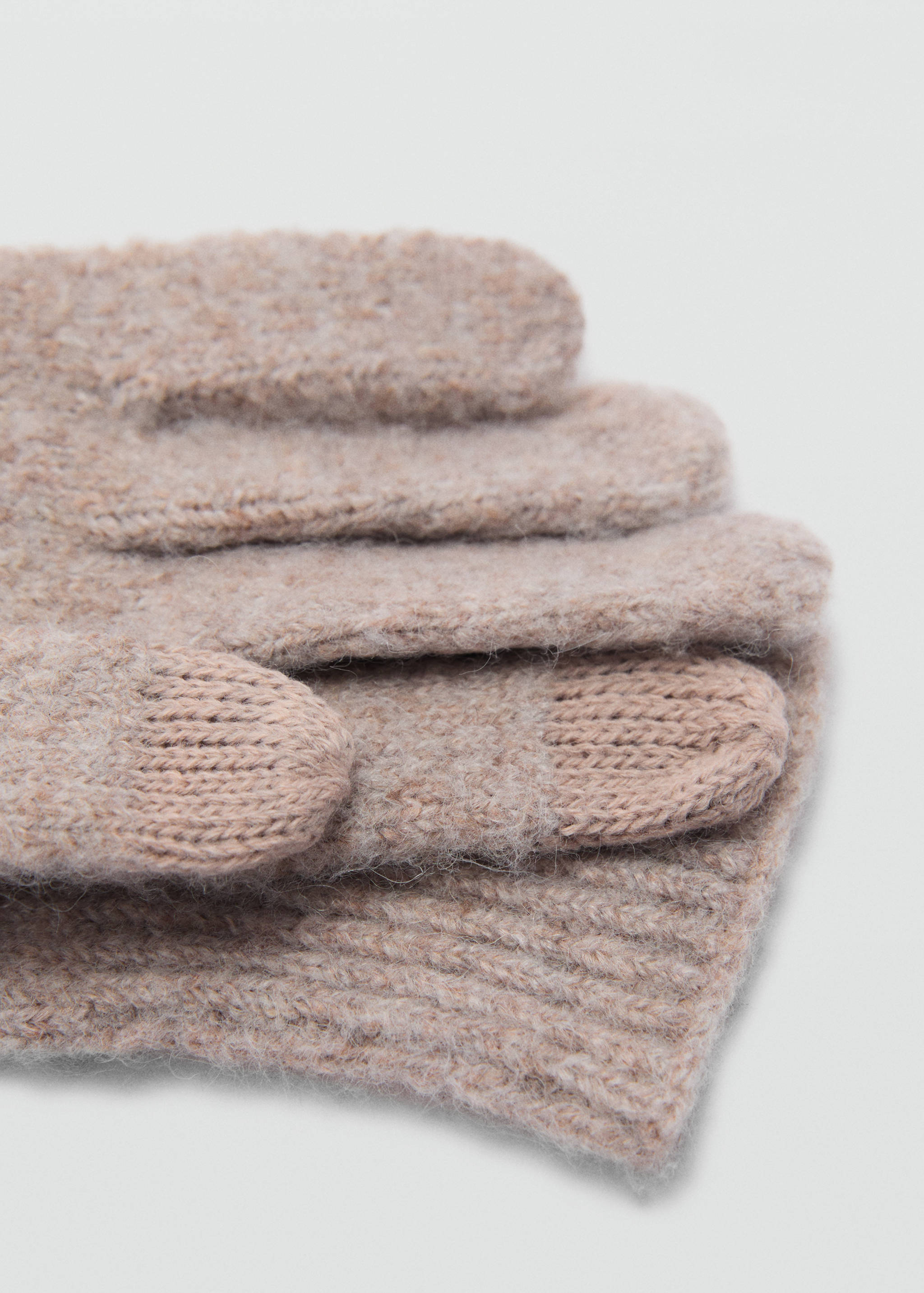 قفازات بنسيج مترابط - رؤية وسط