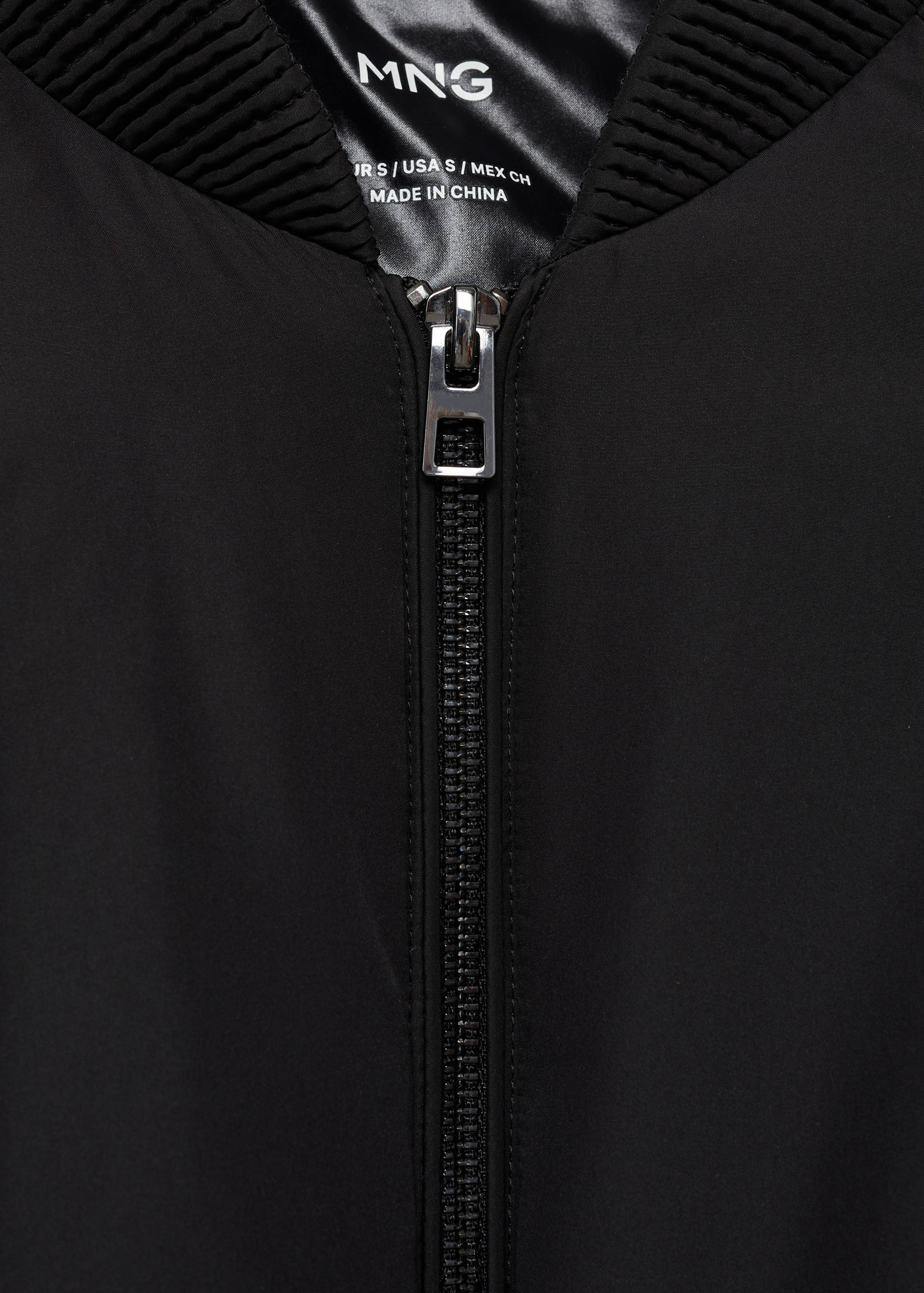 Chaqueta bomber cremallera - Detalle del artículo 8