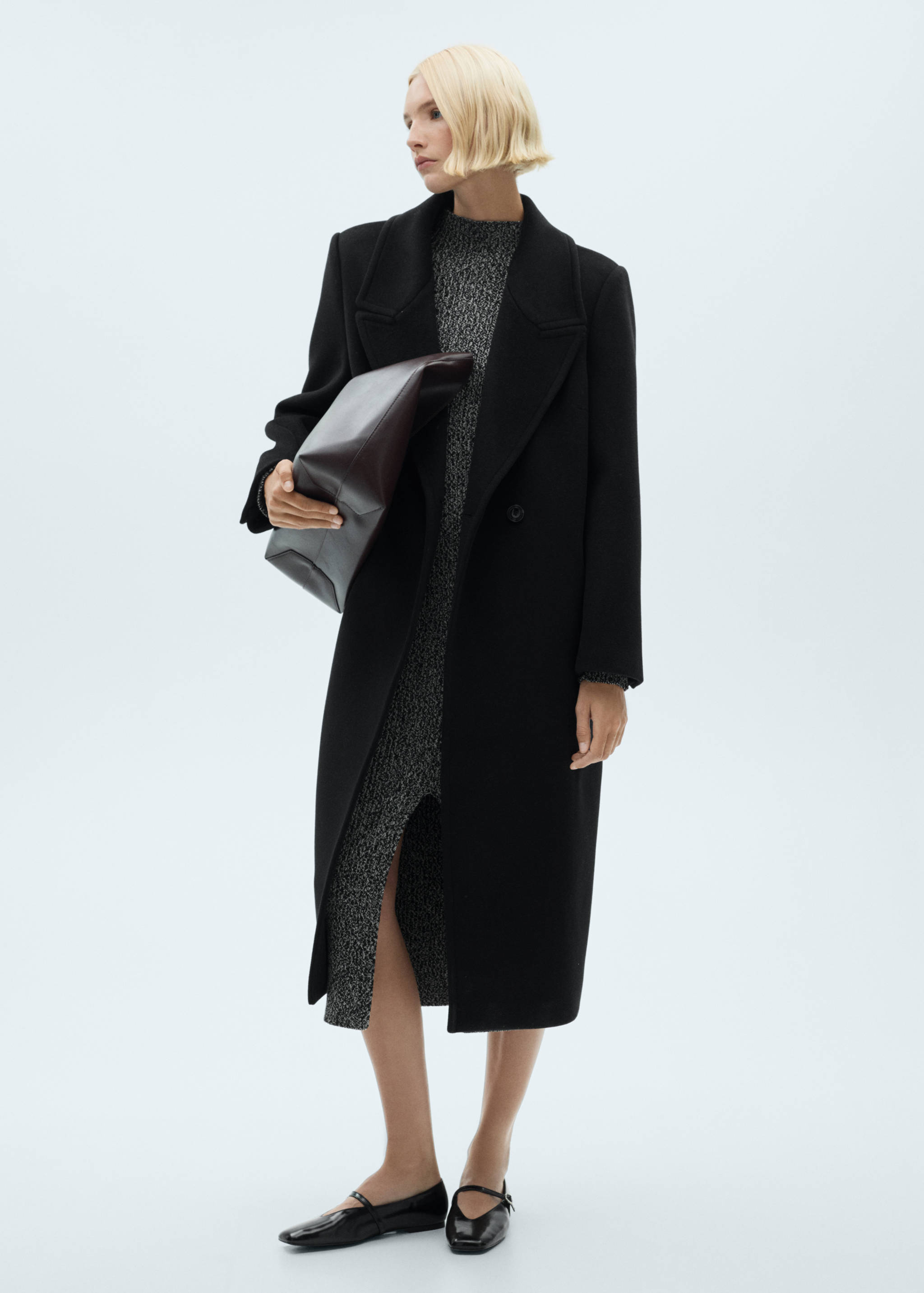 Robe maille jaspée - Plan général