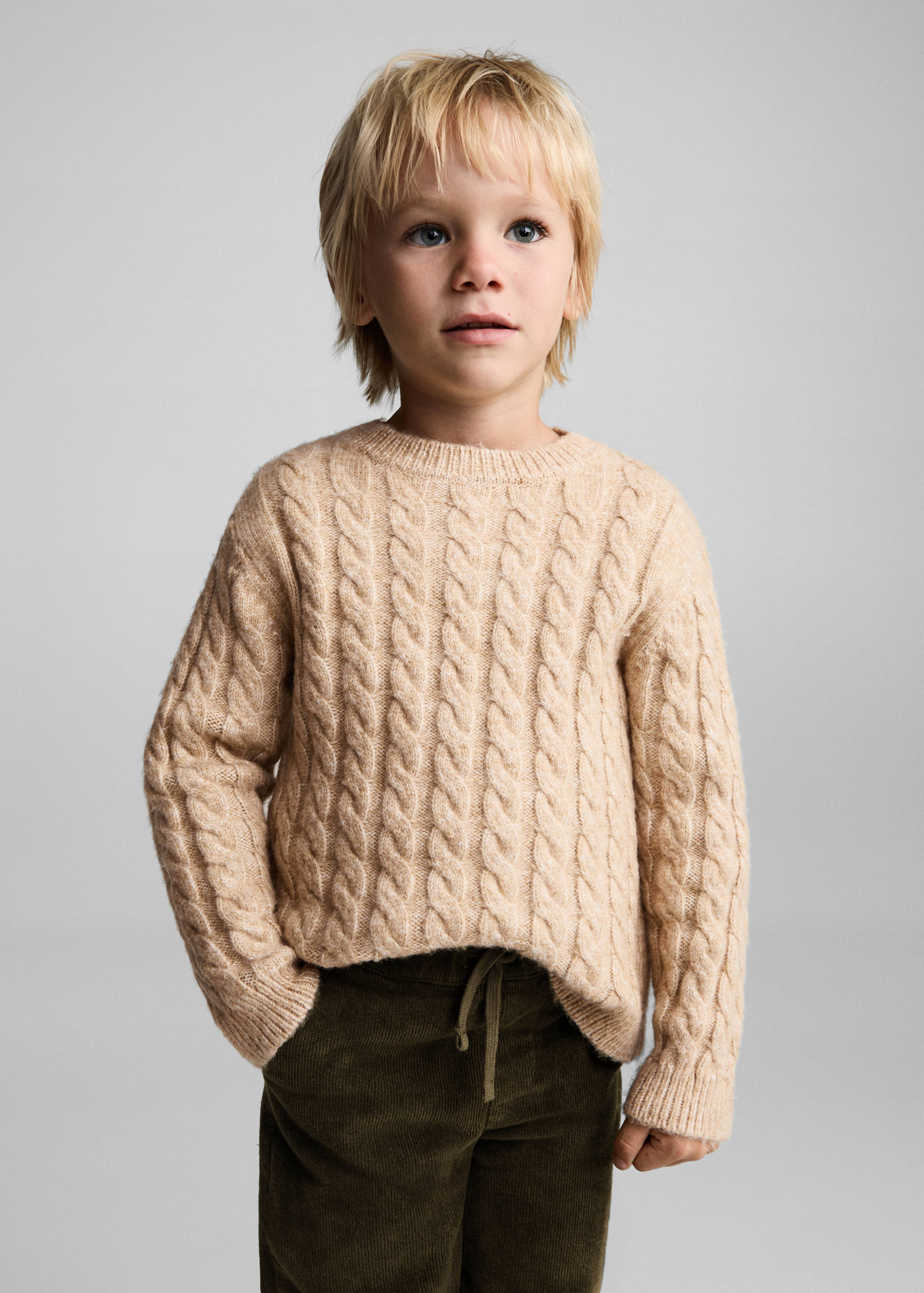 Lined corduroy pants - Medium plane