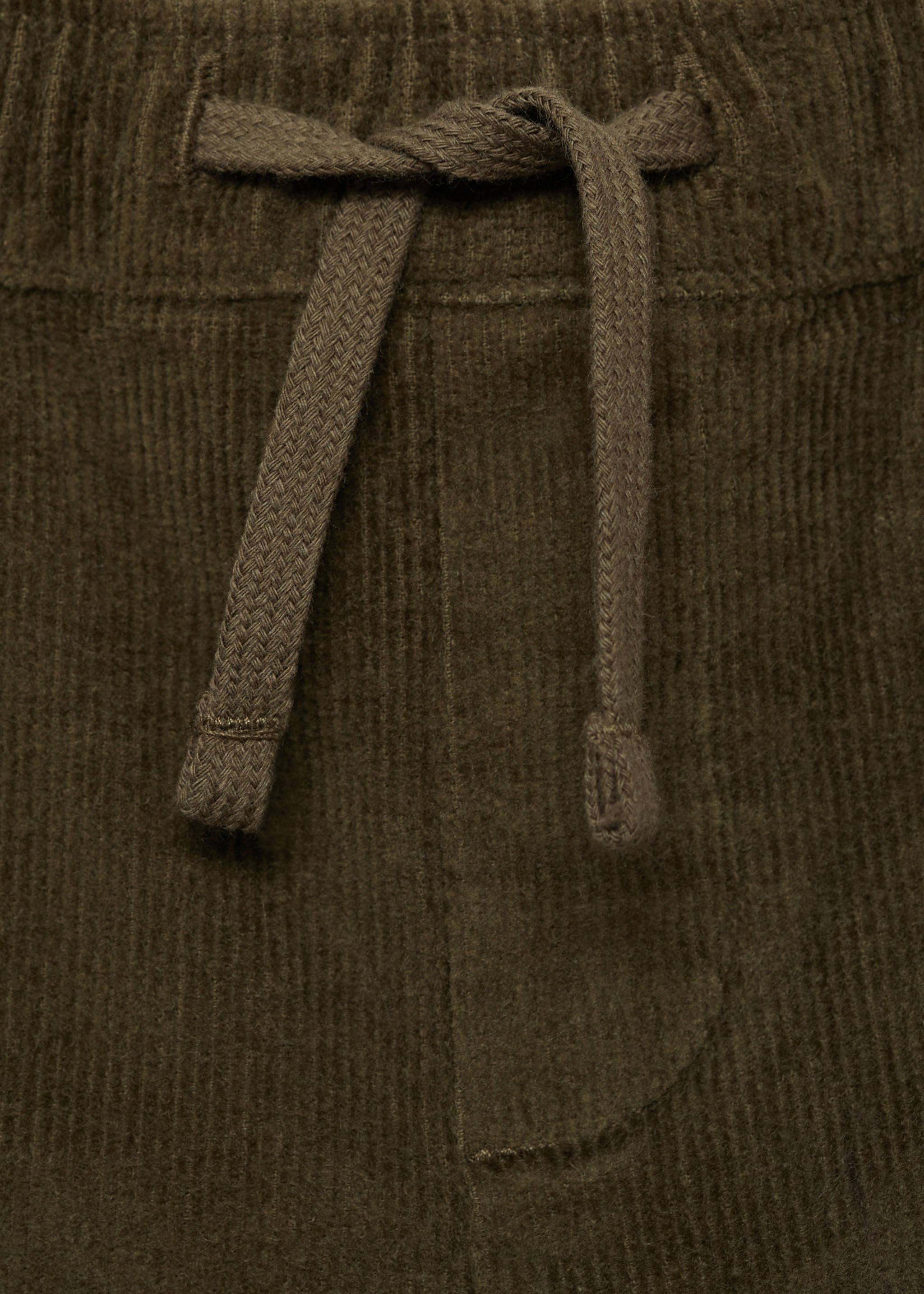 Lined corduroy pants - Details of the article 8