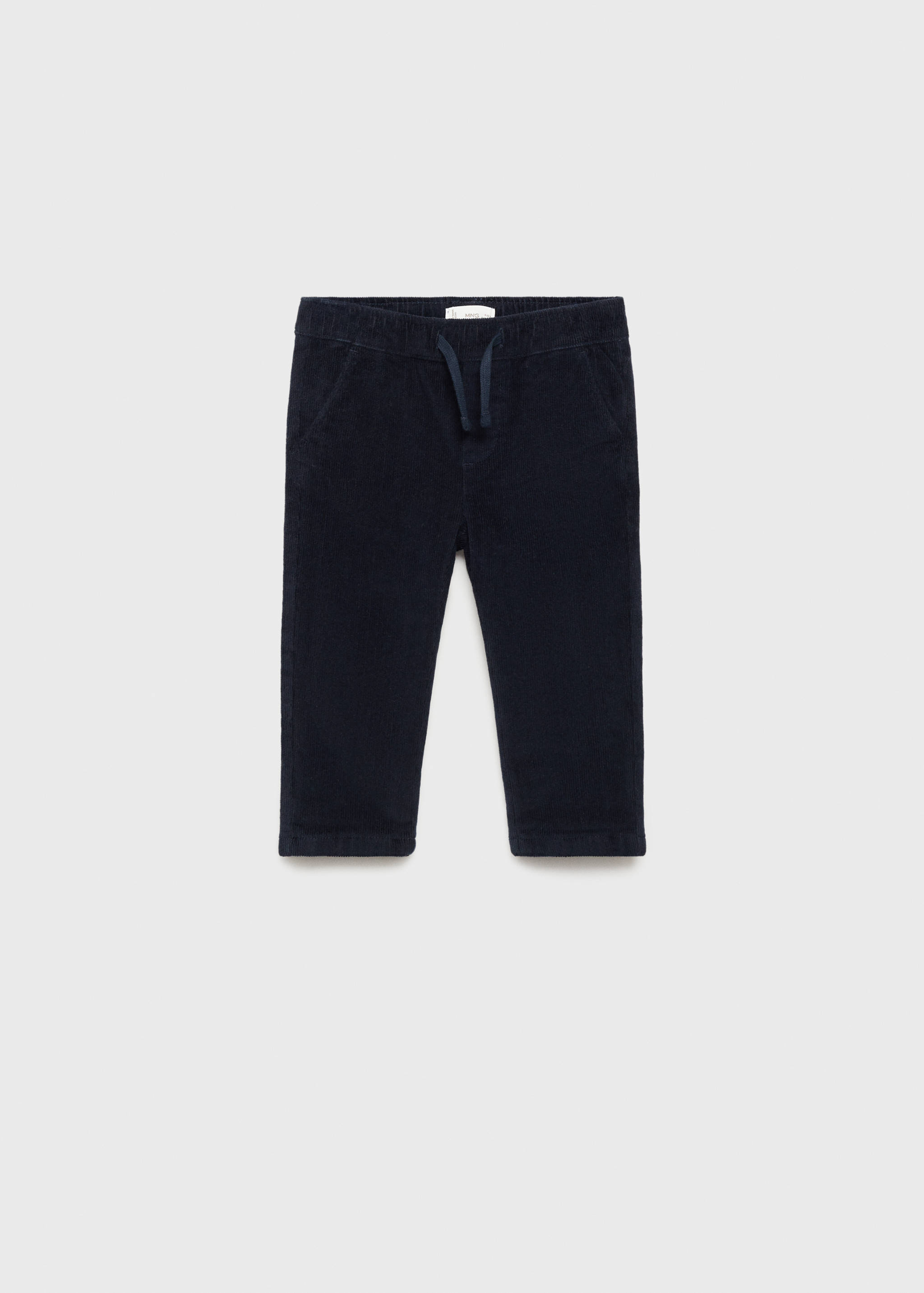Lined corduroy pants - Article without model