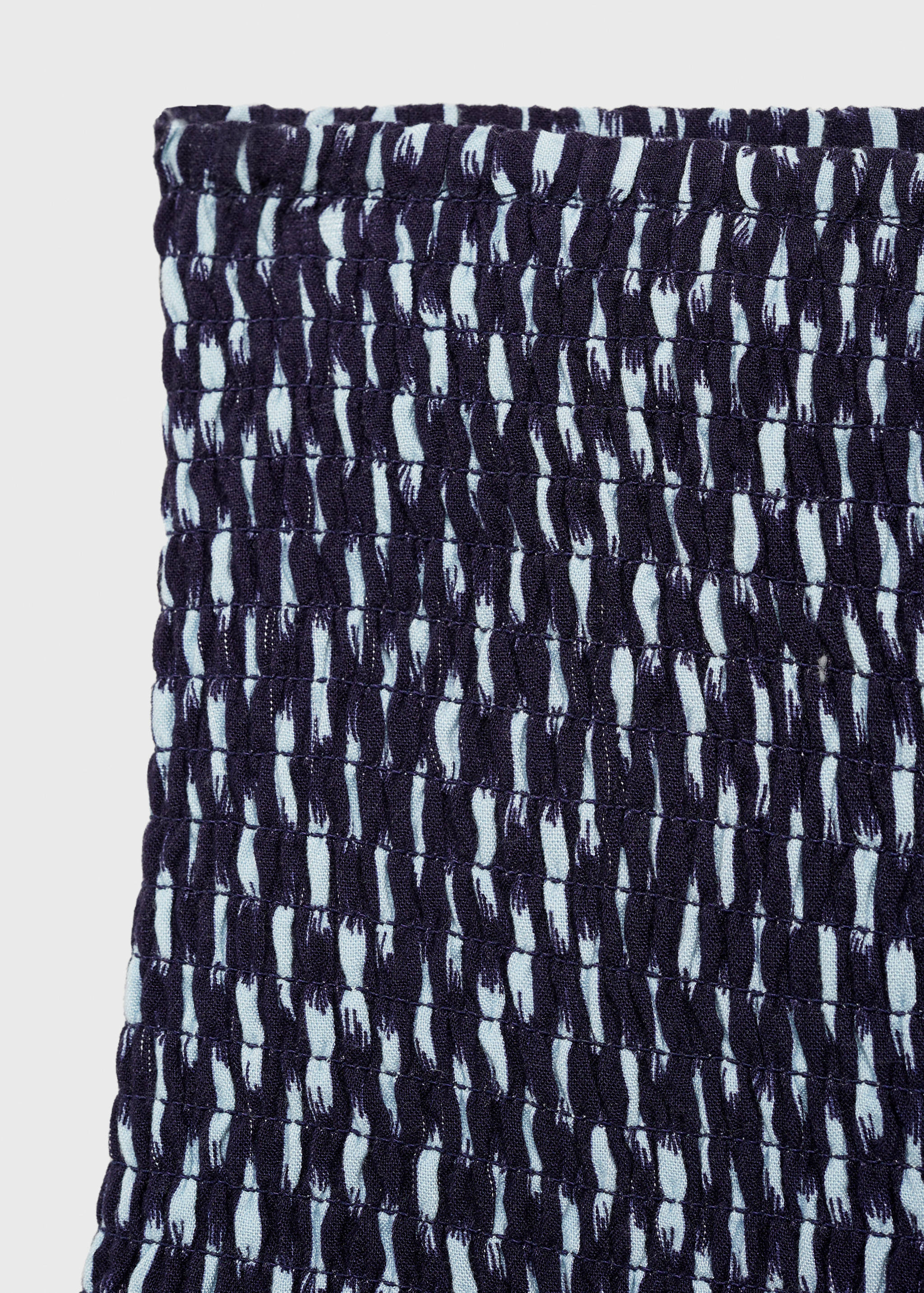 Gathered skirt with ruffles - Details of the article 0