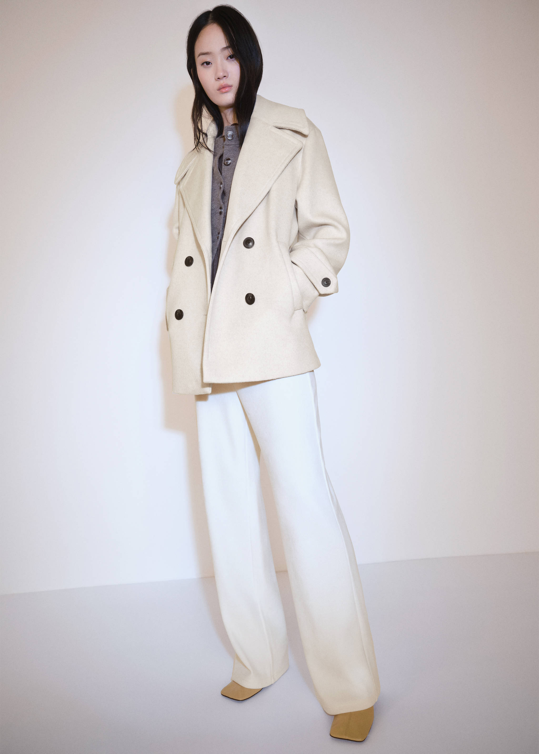 Pantalon velours côtelé taille élastique - Détail de l'article 2