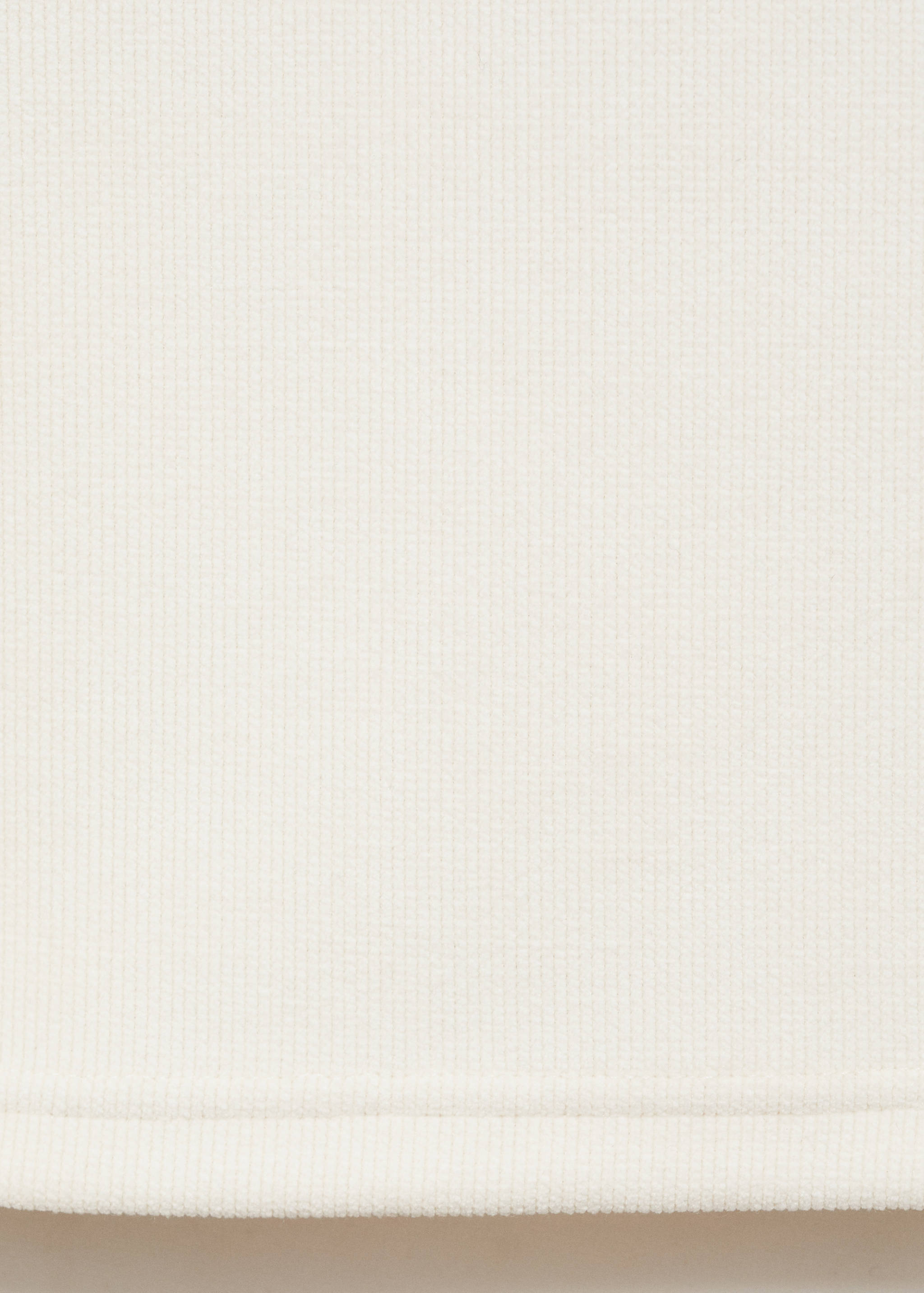 Pantalon velours côtelé taille élastique - Détail de l'article 0