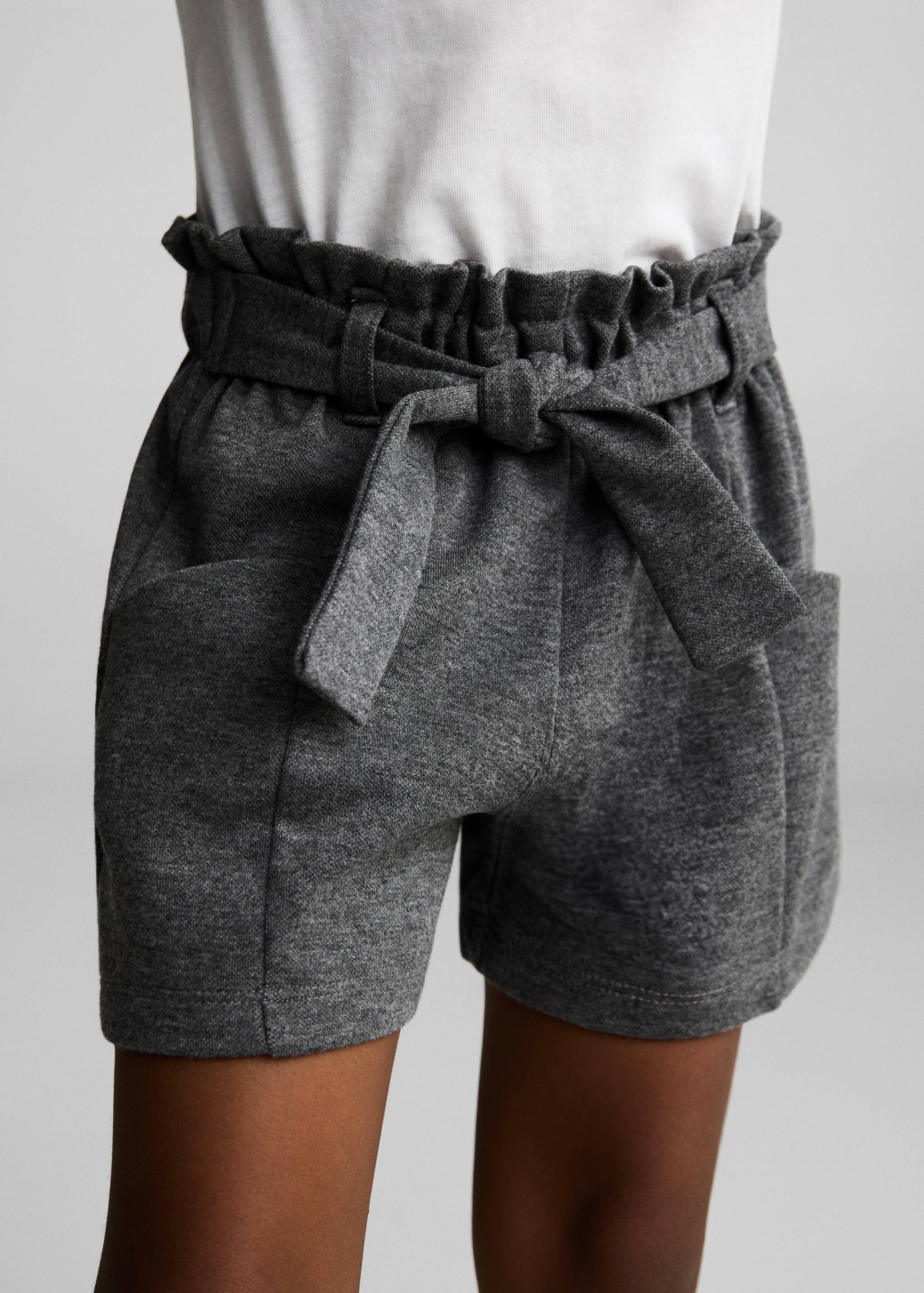 Paperbag-Shorts mit Schleife - Detail des Artikels 6