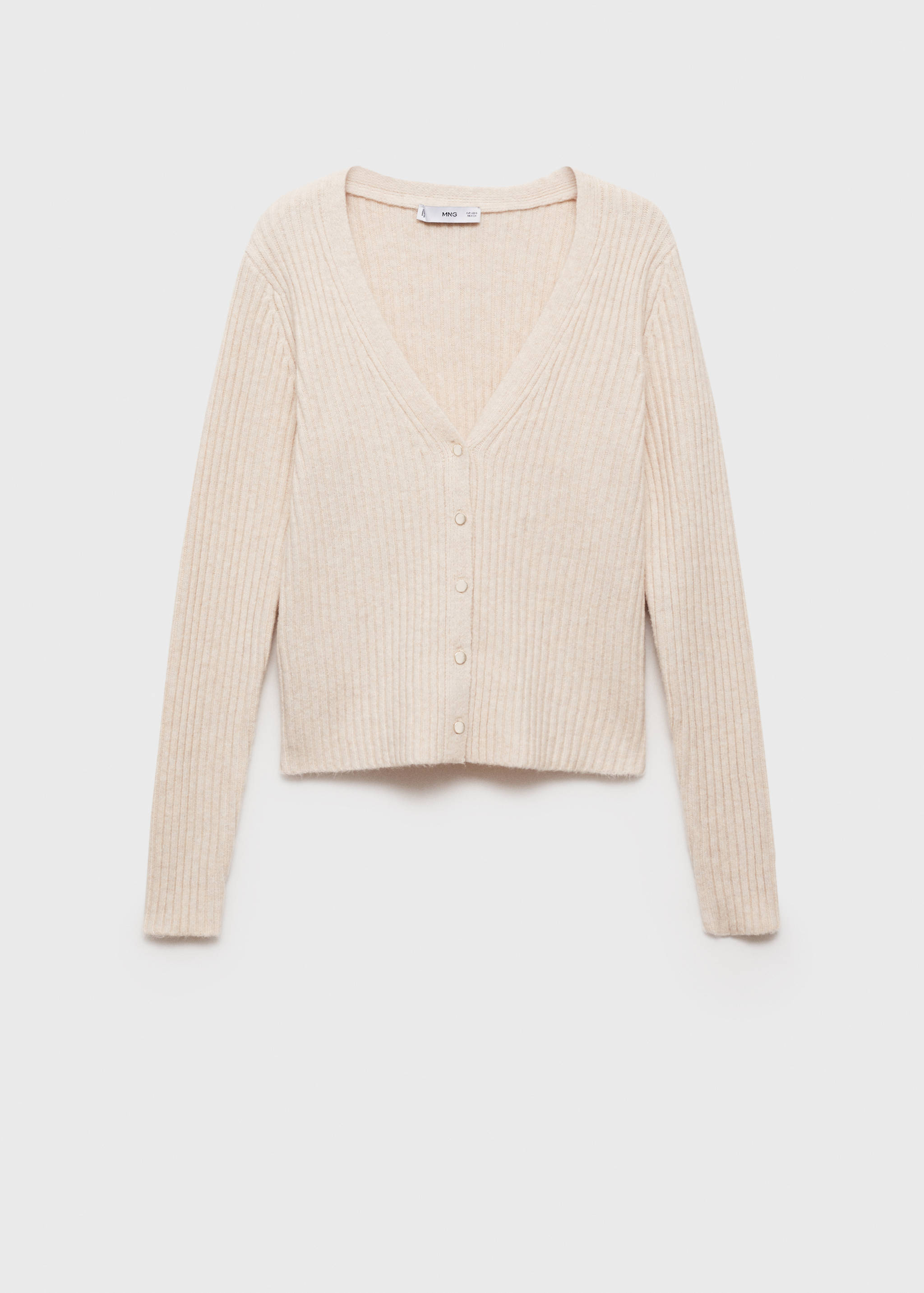 سترة صوفية محبوكة بأزرار معدنية - منتج دون نموذج