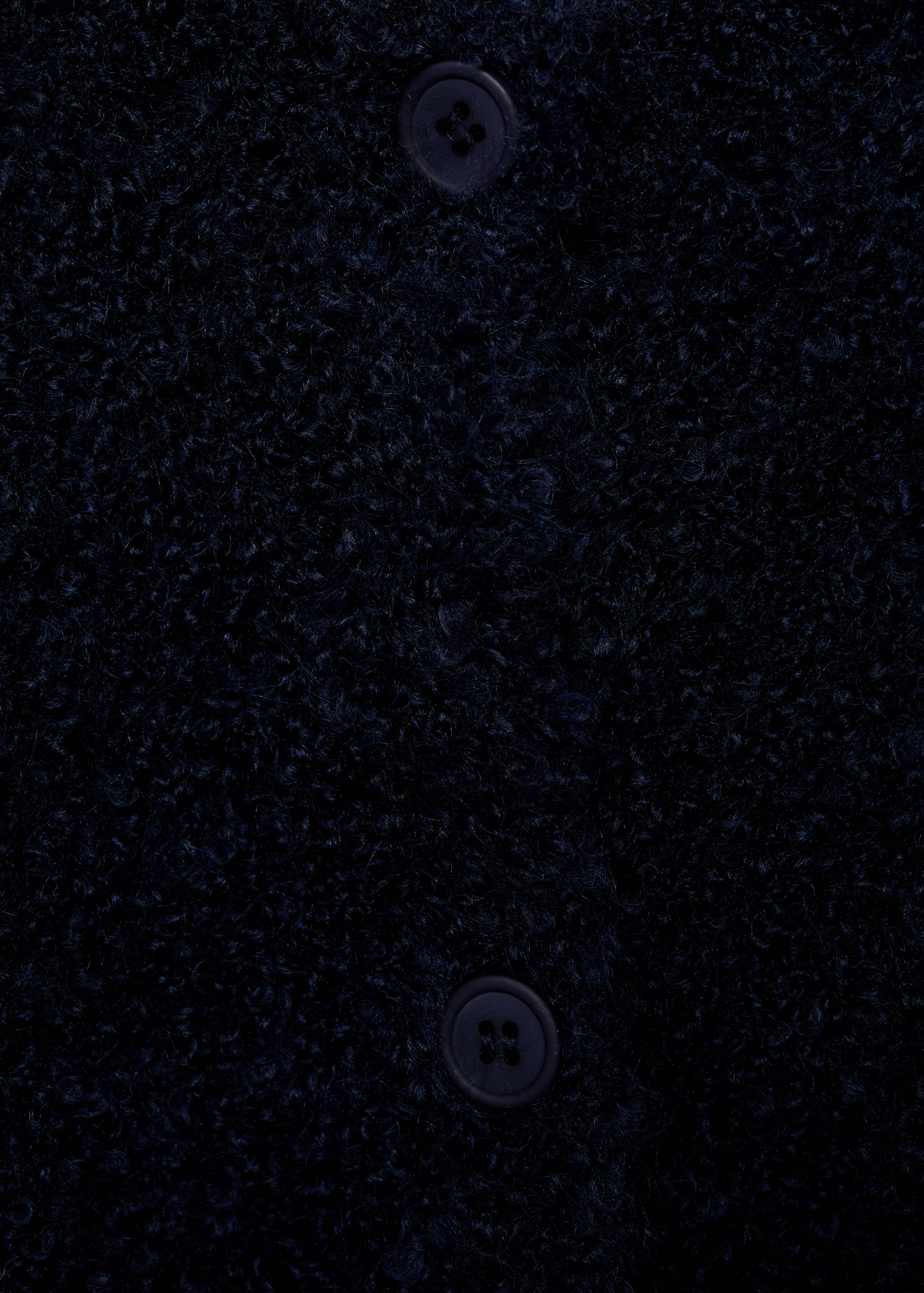 珠皮呢针织开衫 - null